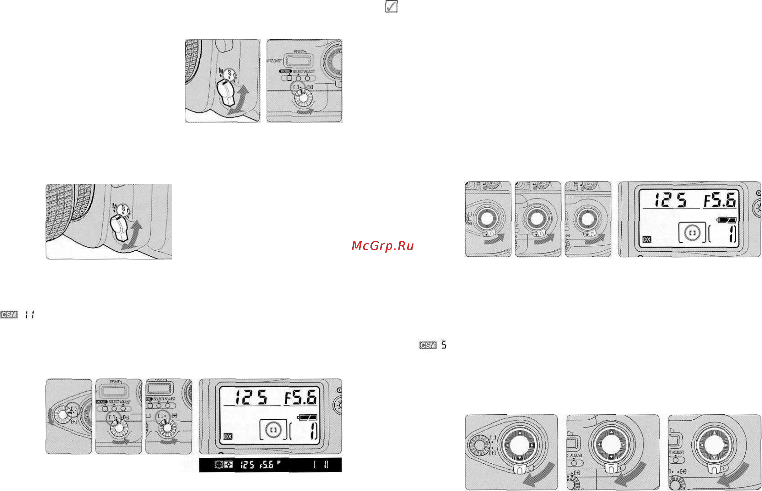 Nikon F80D [9/25] Установите переключатель режимов фокусировки в