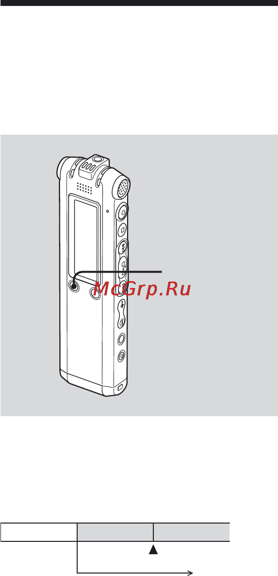 Sony ICD-SX68 [30/96] Разделение сообщения на две части во время записи