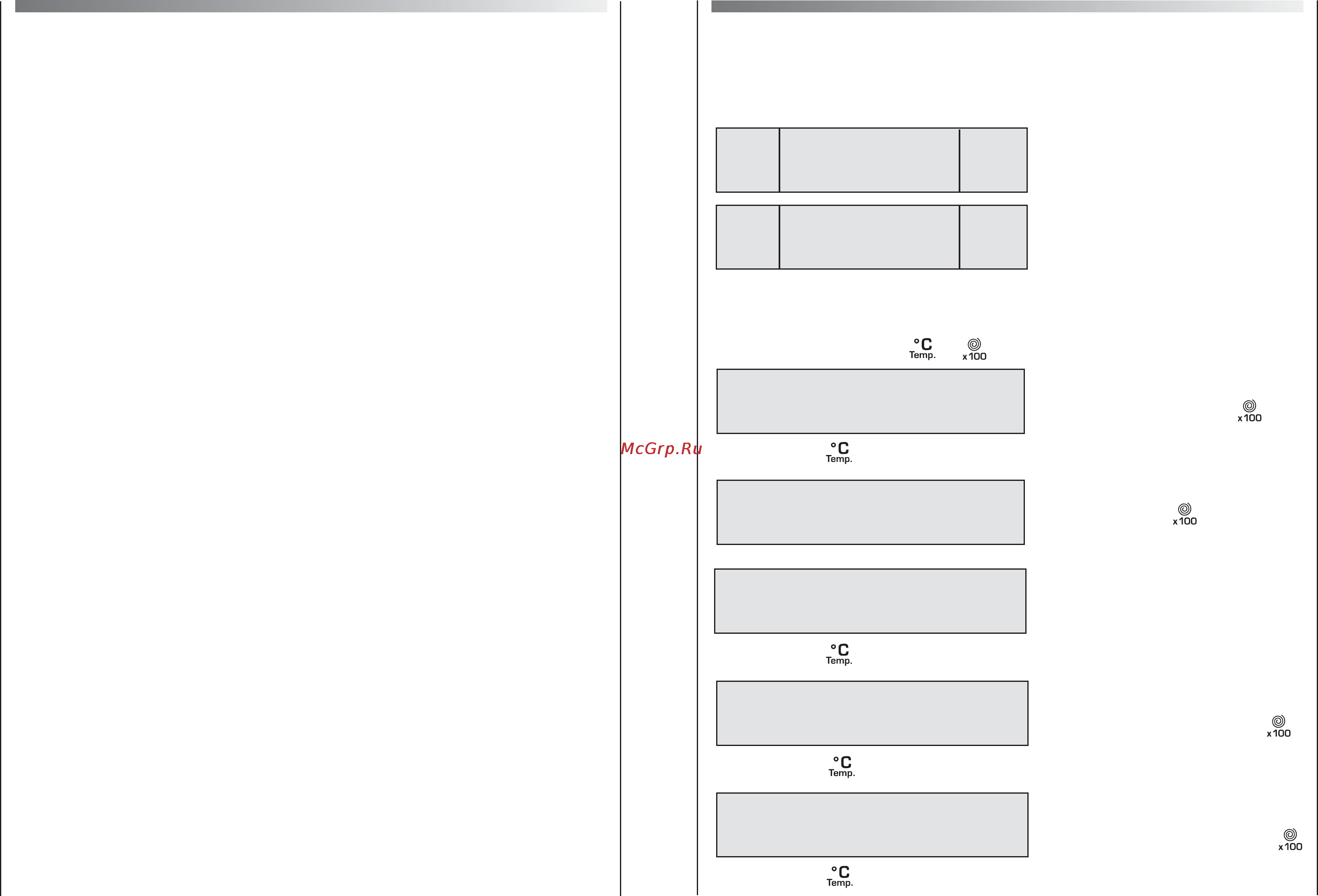 Candy GO4 126/1TXT [6/57] Краткий путеводитель по candy infotext