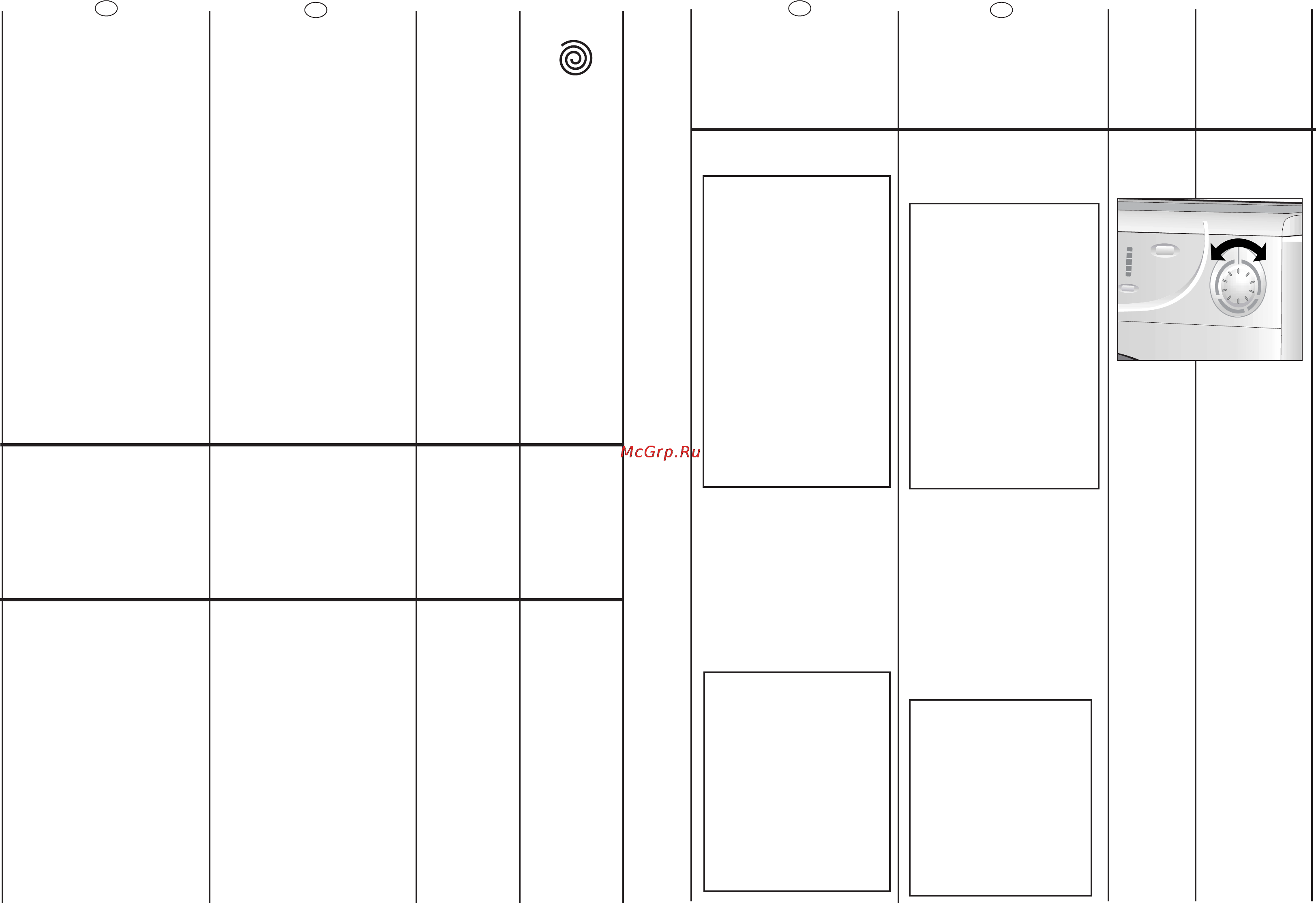 Candy CS 2104 [10/21] Tates in both directions the machine is turned on by selecting a programme via the programme selector this status will be indicated by the stop indicator light flashing this ligh...