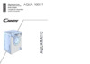 Candy AQUAMATIC 1000 T Инструкция по эксплуатации