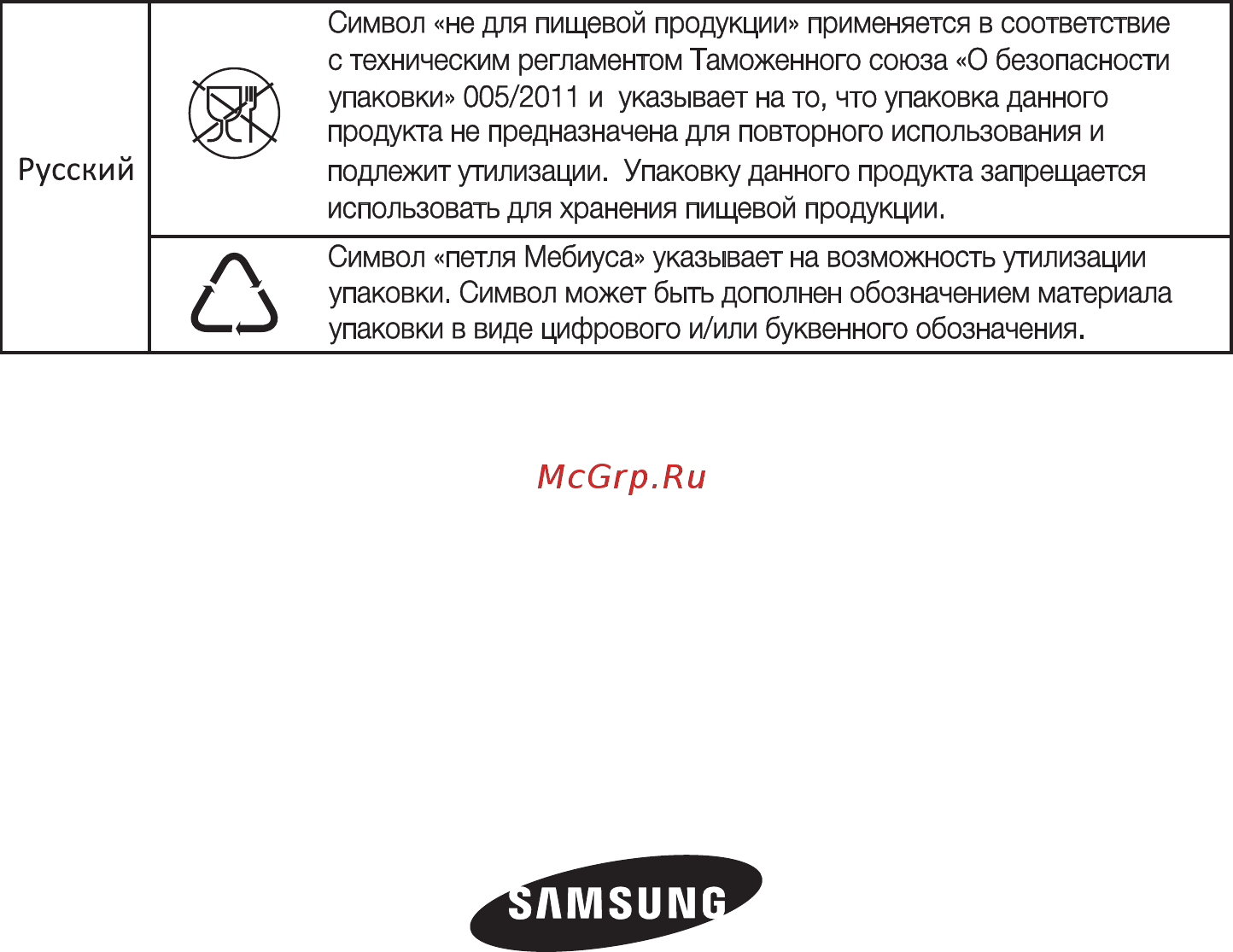 Samsung VC20F70HNBN Инструкция по эксплуатации онлайн [24/96] 28289