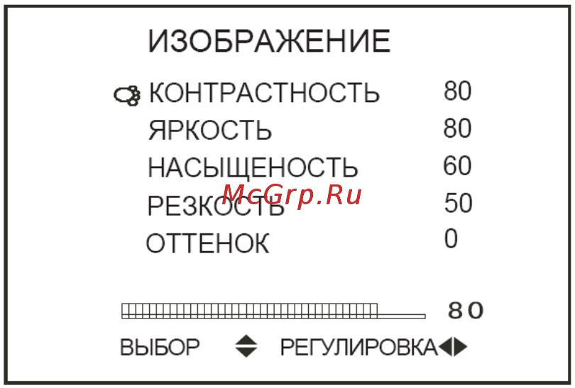 Prology HDTV-810XS [12/24] Система экранных меню