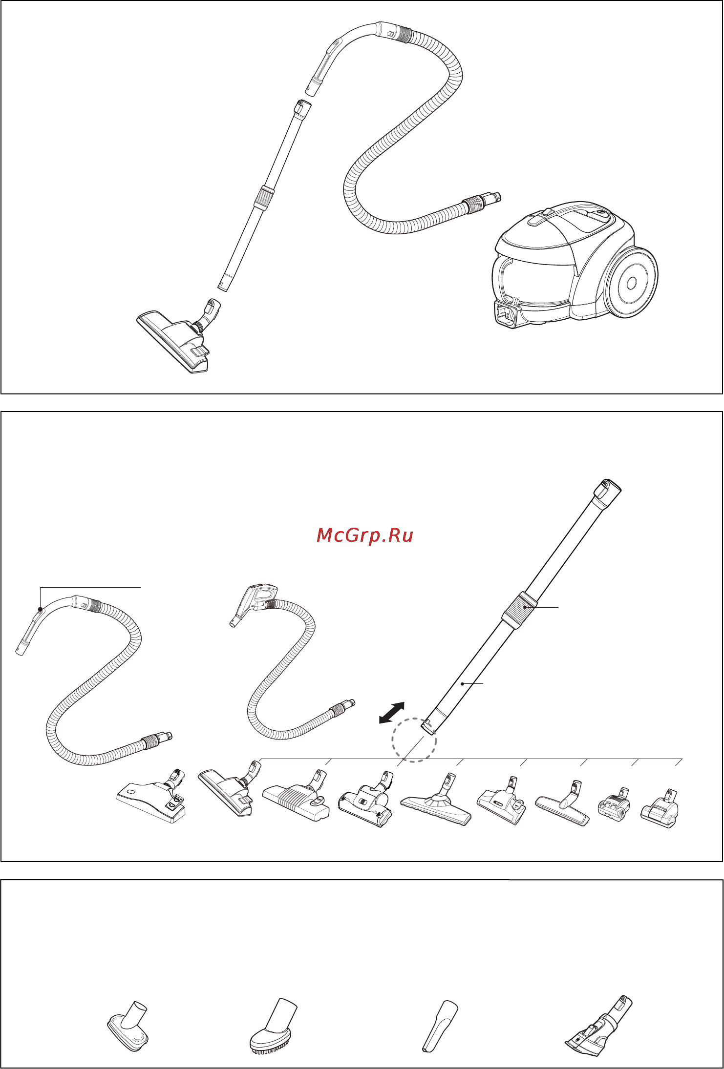 LG VK71187HU [5/40] Basic parts негізгі бөлшекгер корпусные детали основні компоненти