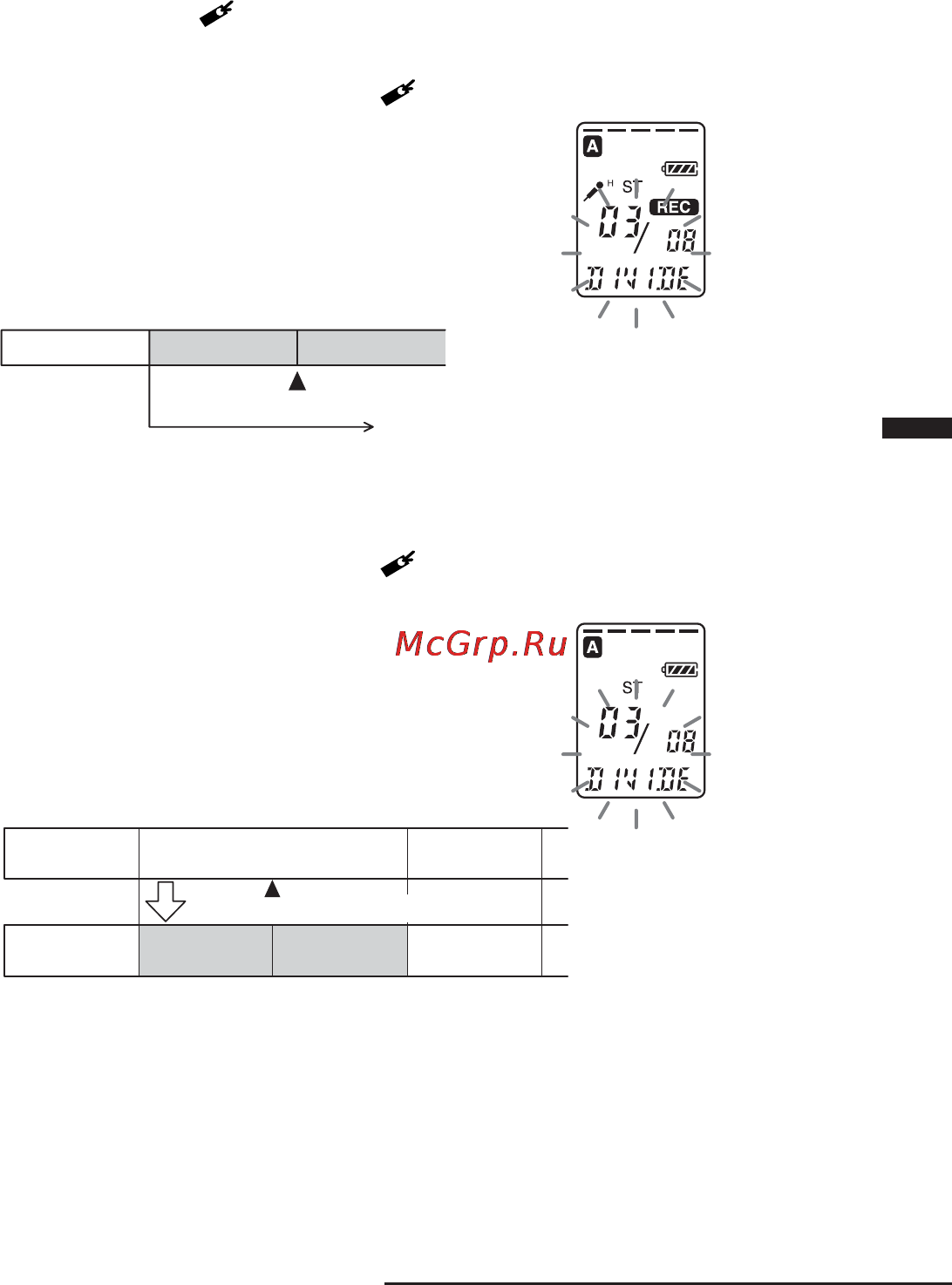 Sony ICD-ST25 [41/72] Peдaктиpовaниe cообщeний