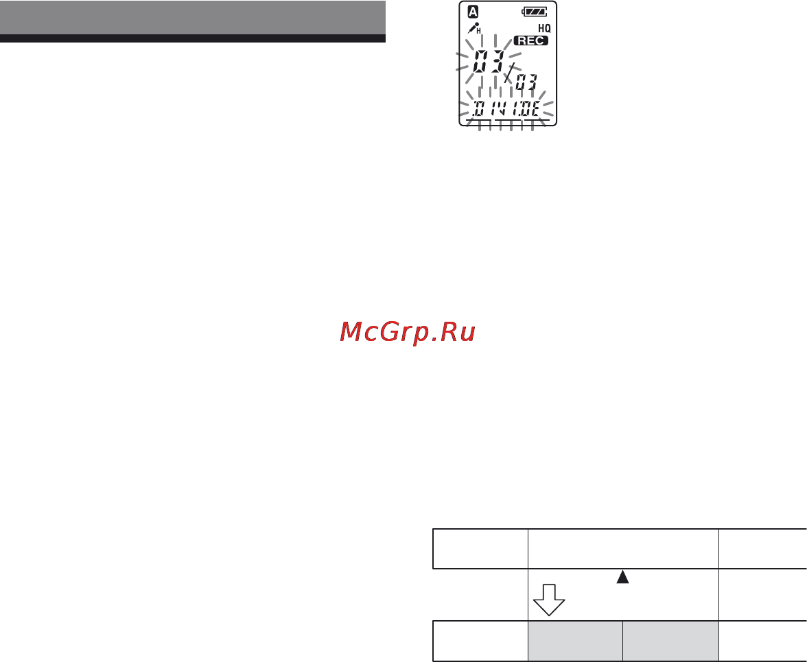 Sony ICD-P630F [32/60] Paзбиeниe cообщeния