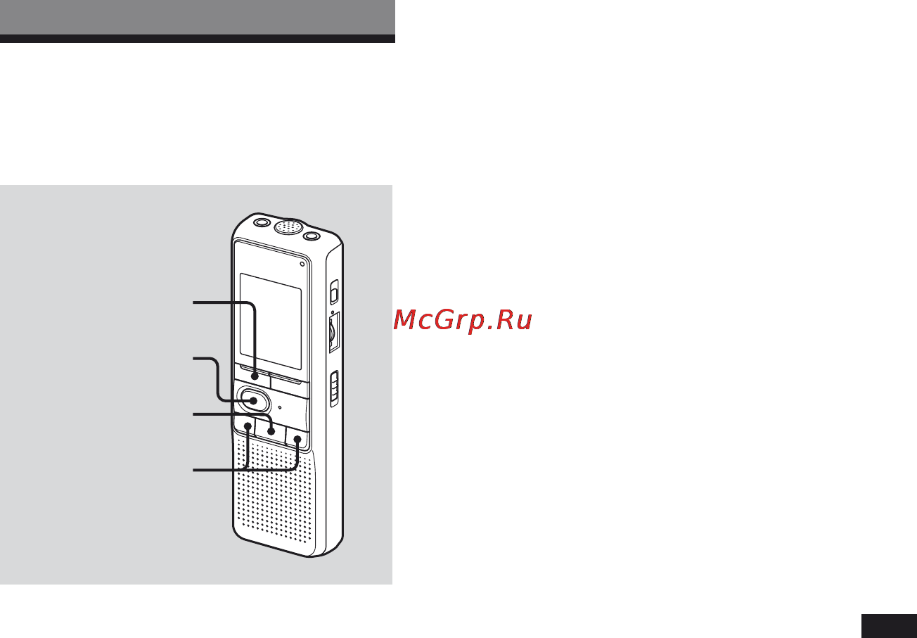 Sony ICD-P630F [35/60] Пpоcлyшивaниe paдиоcтaнций диaпaзонa fm
