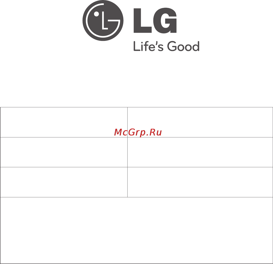 LG VC73203UHAO Инструкция по эксплуатации онлайн [28/28] 28383