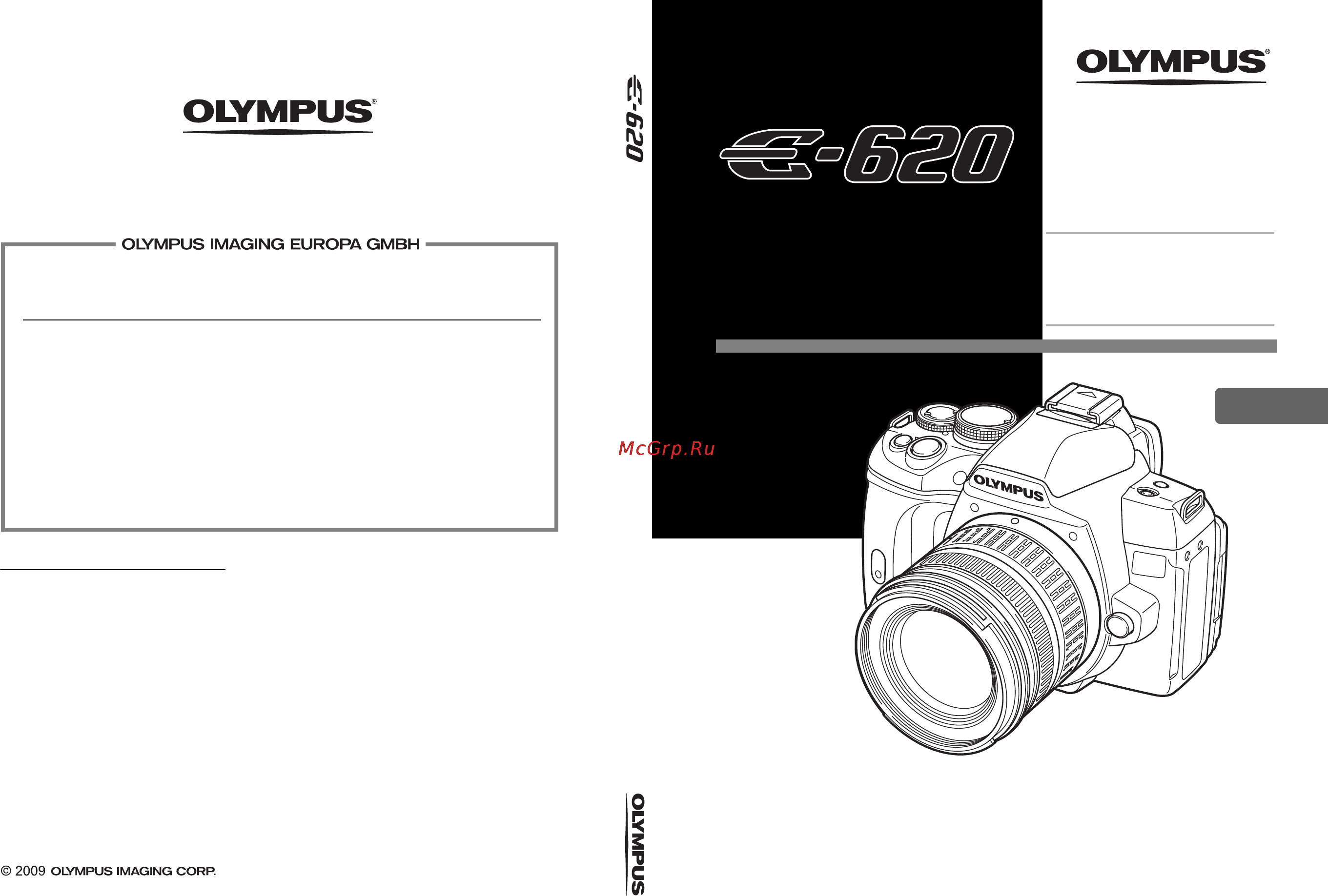 Olympus E-620 EZ-1442 + HLD-5 Kit Инструкция по эксплуатации онлайн