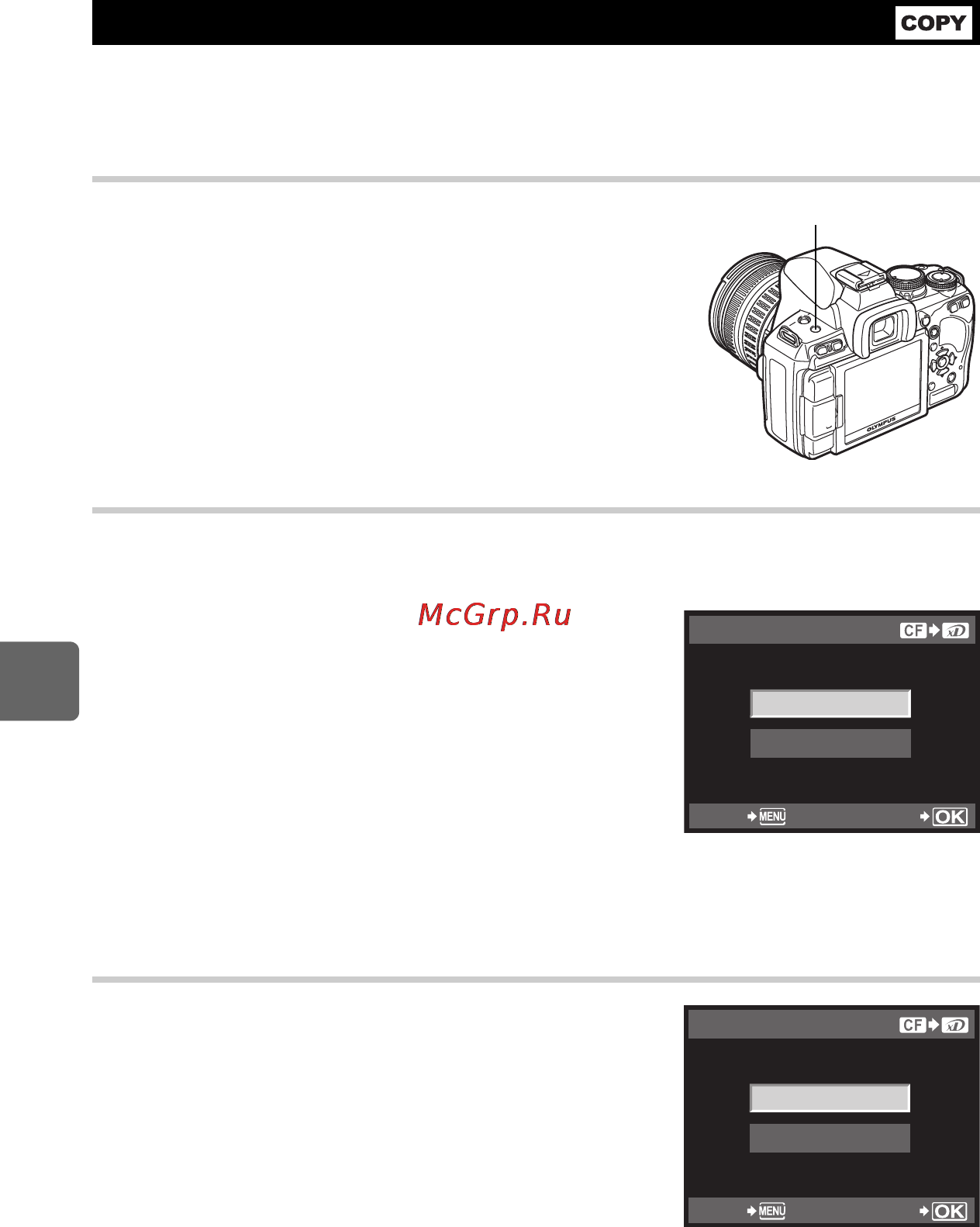 Olympus E-620 EZ-1442 + HLD-5 Kit [90/163] Копирование изображений
