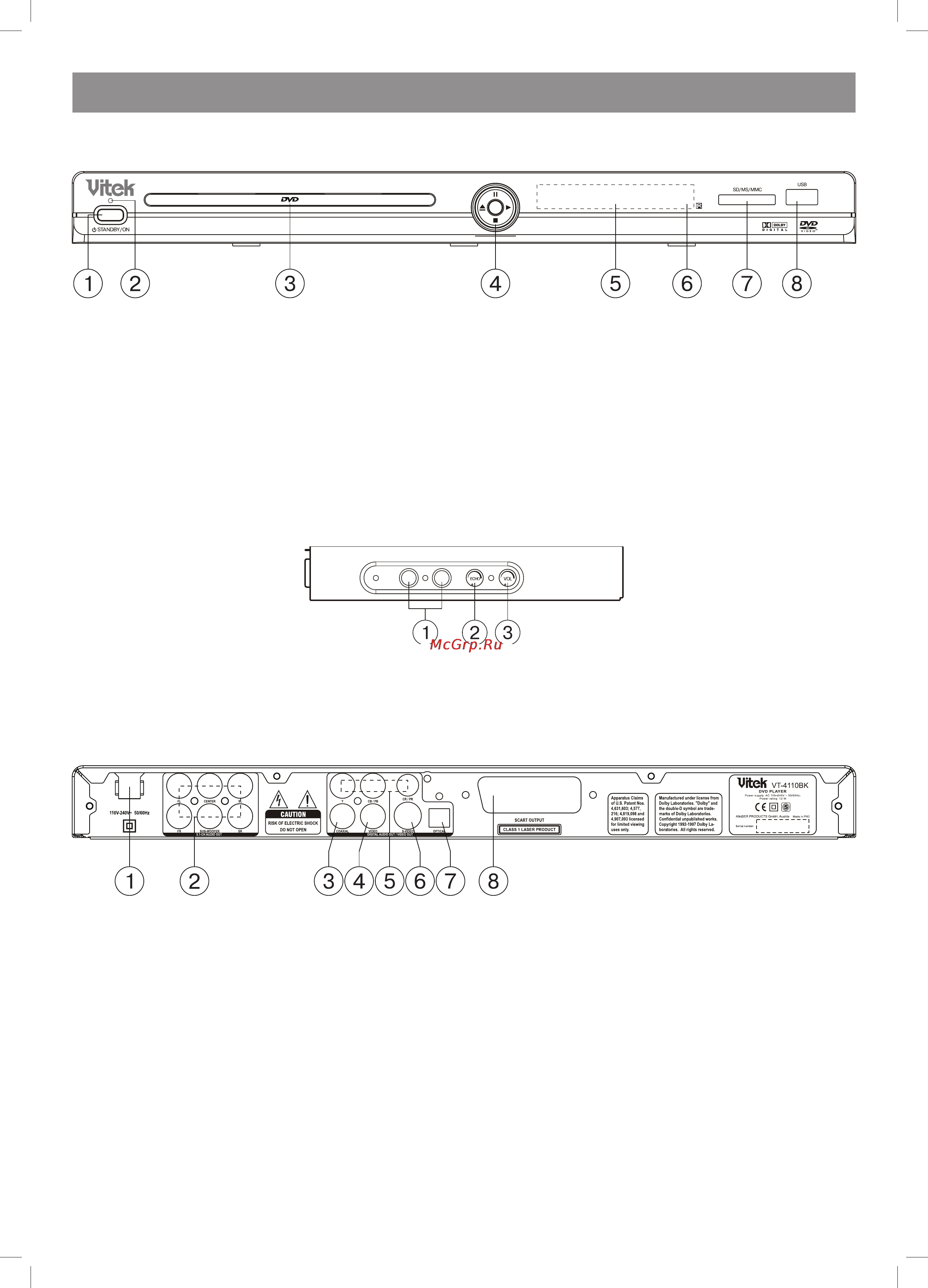 Vitek VT-4110 BK [5/52] English