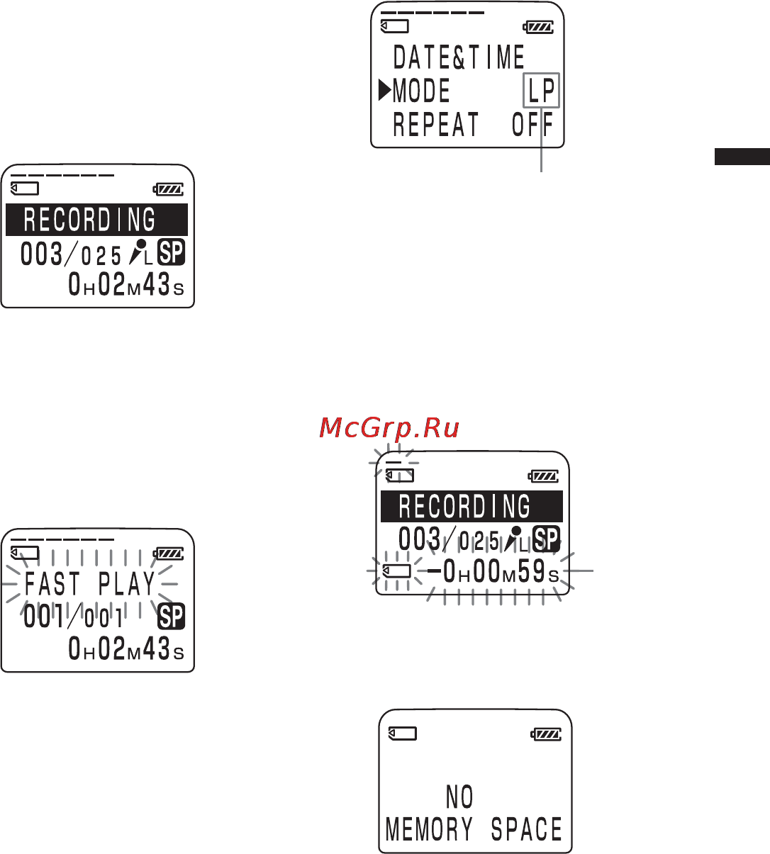 Sony ICD-BM1 [25/68] Basic operations