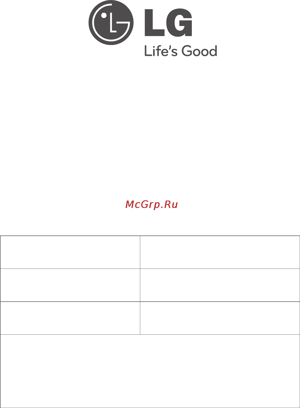 LG VC83202UHA Инструкция по эксплуатации онлайн [28/28] 28462
