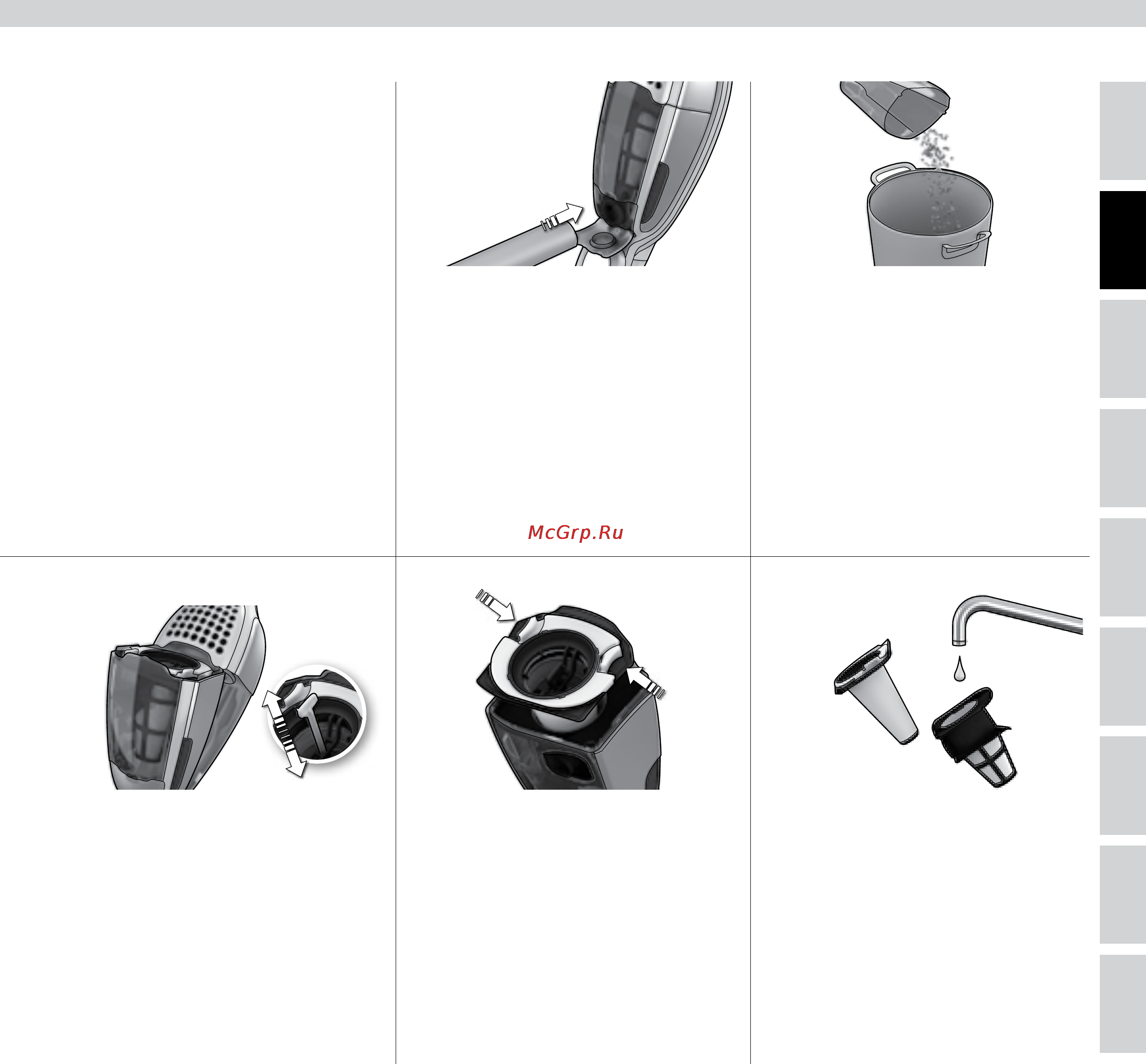 Electrolux ZB2901 [19/96] Esvaziar e limpar