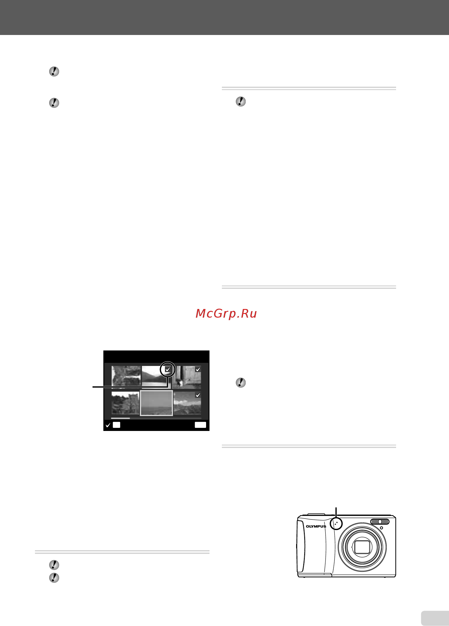 Olympus X-43 Black Summer Kit [31/57] Добавление звука к неподвижным изображениям r