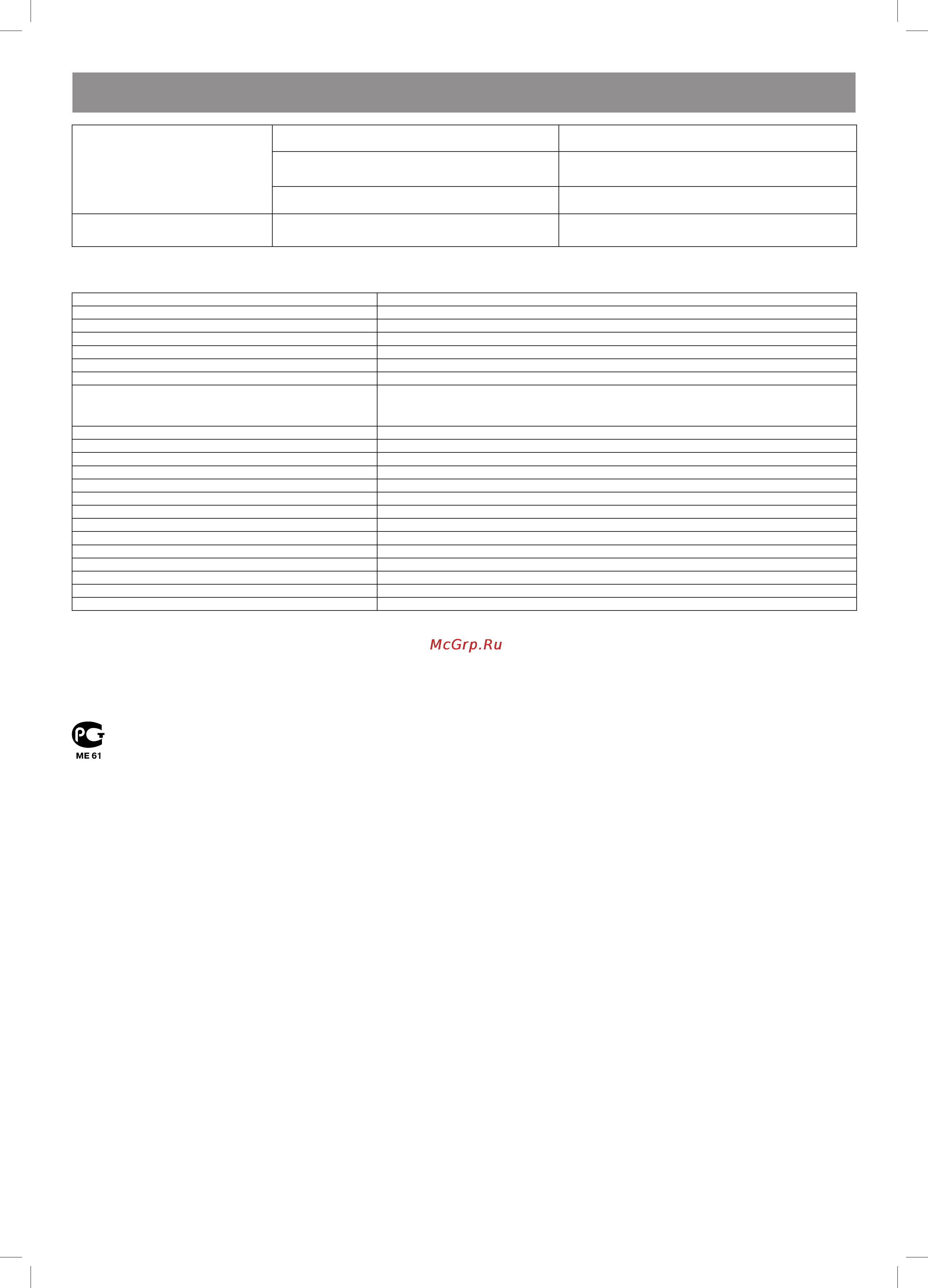 Vitek VT-4106 SR [21/52] Технические характеристики