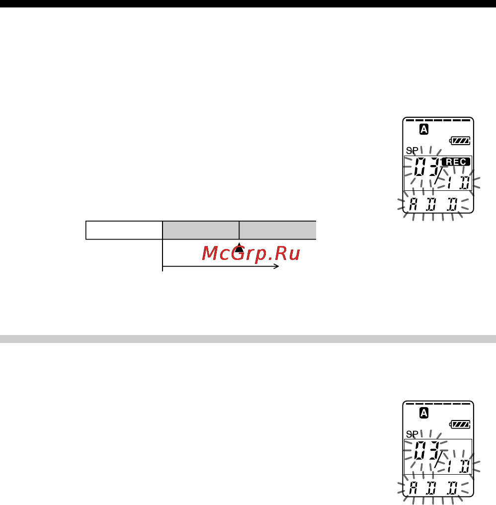 Sony ICD-B10 [24/48] To add an index during playback