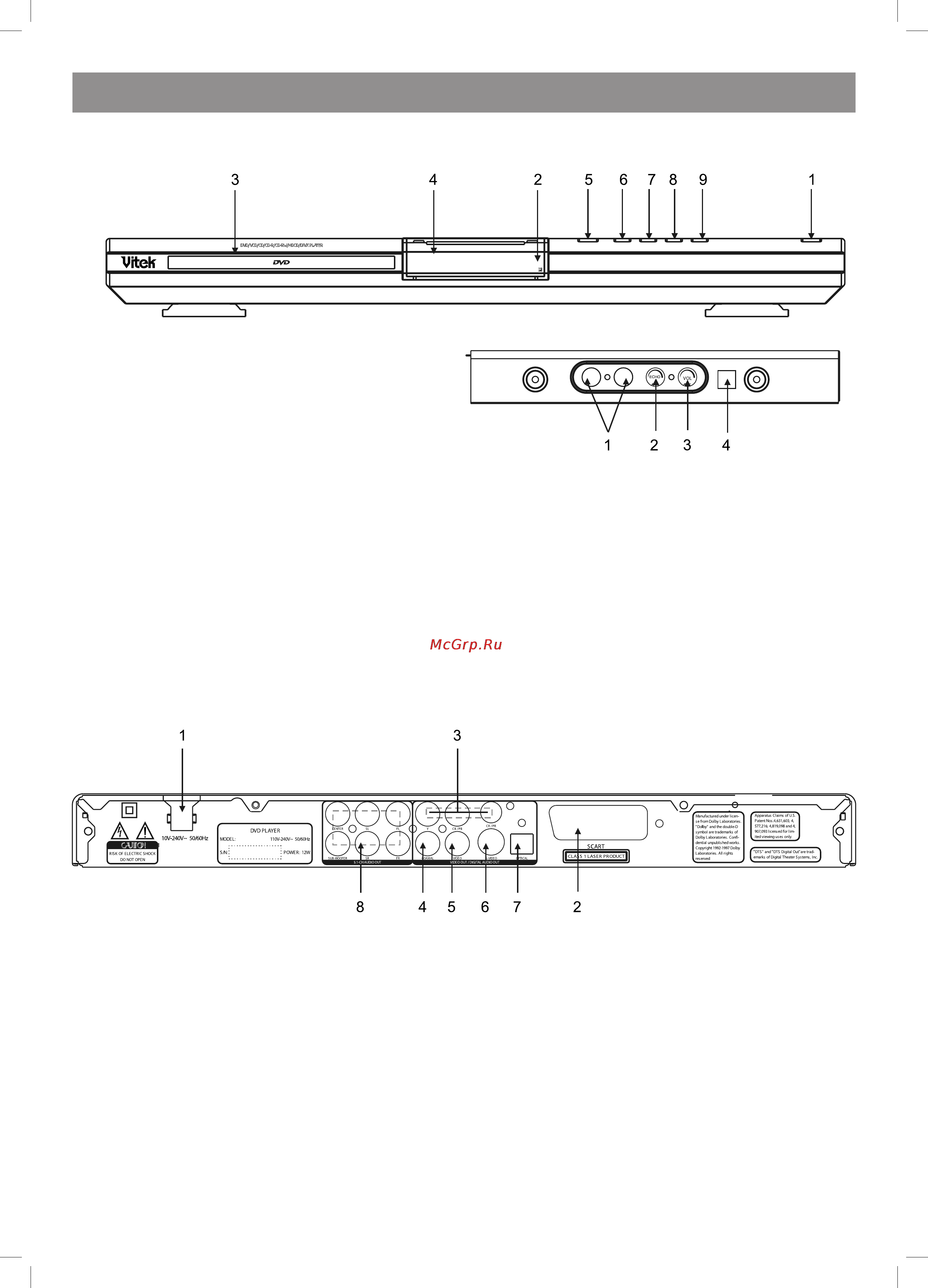 Vitek VT-4105 BK [5/52] English