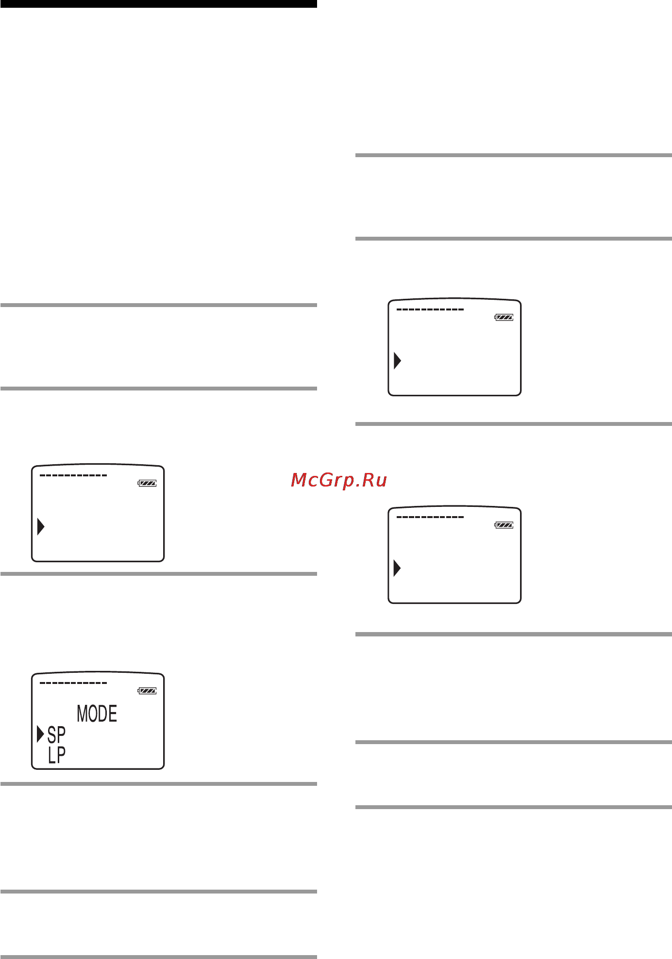 Sony ICD-MS1 [36/72] Changing ic recorder settings