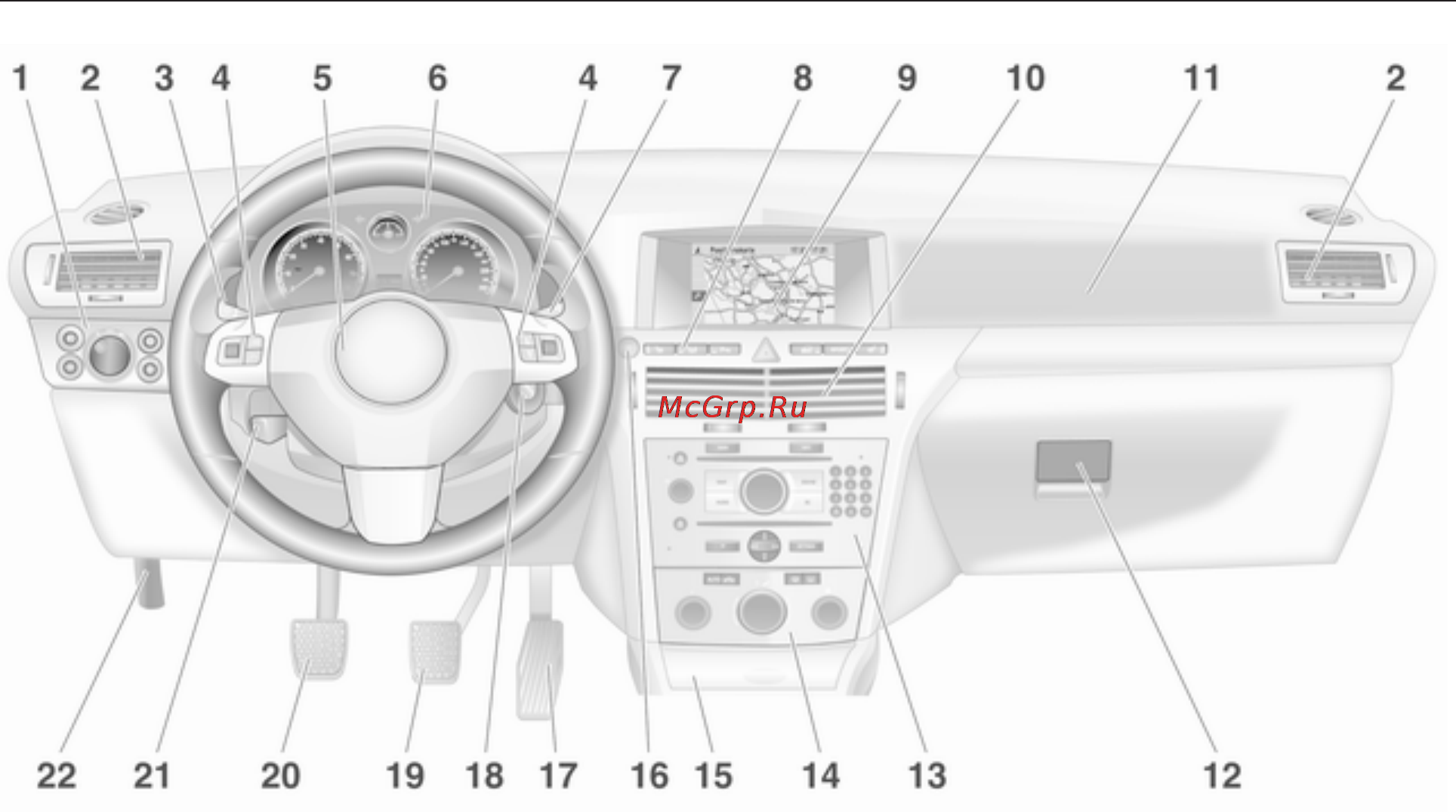 Opel Astra 2011 - MY 11.0 [11/288] Коротко 11