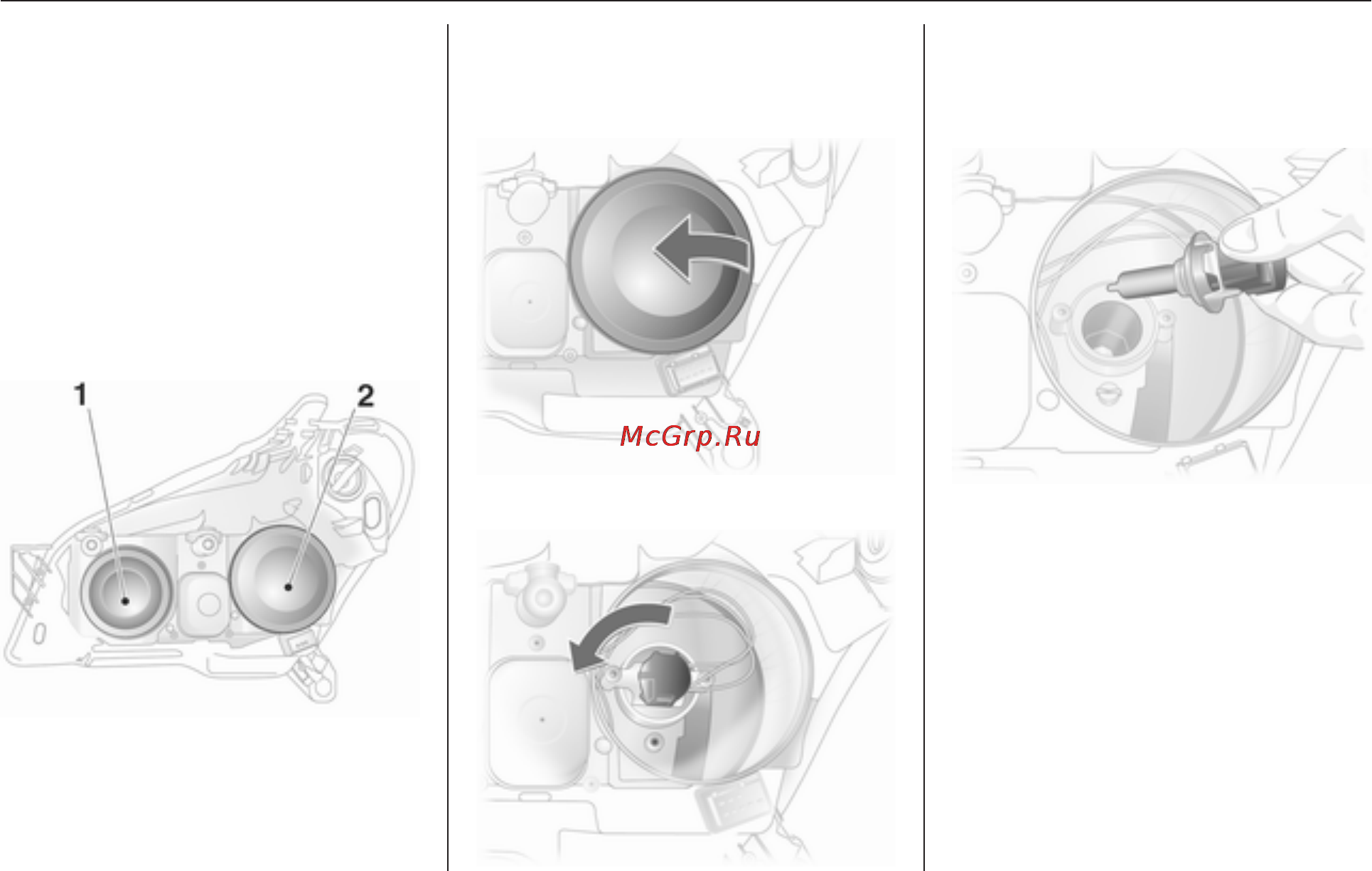 Opel Astra 2010 - MY 10.5 [185/282] Галогеновые передние фары