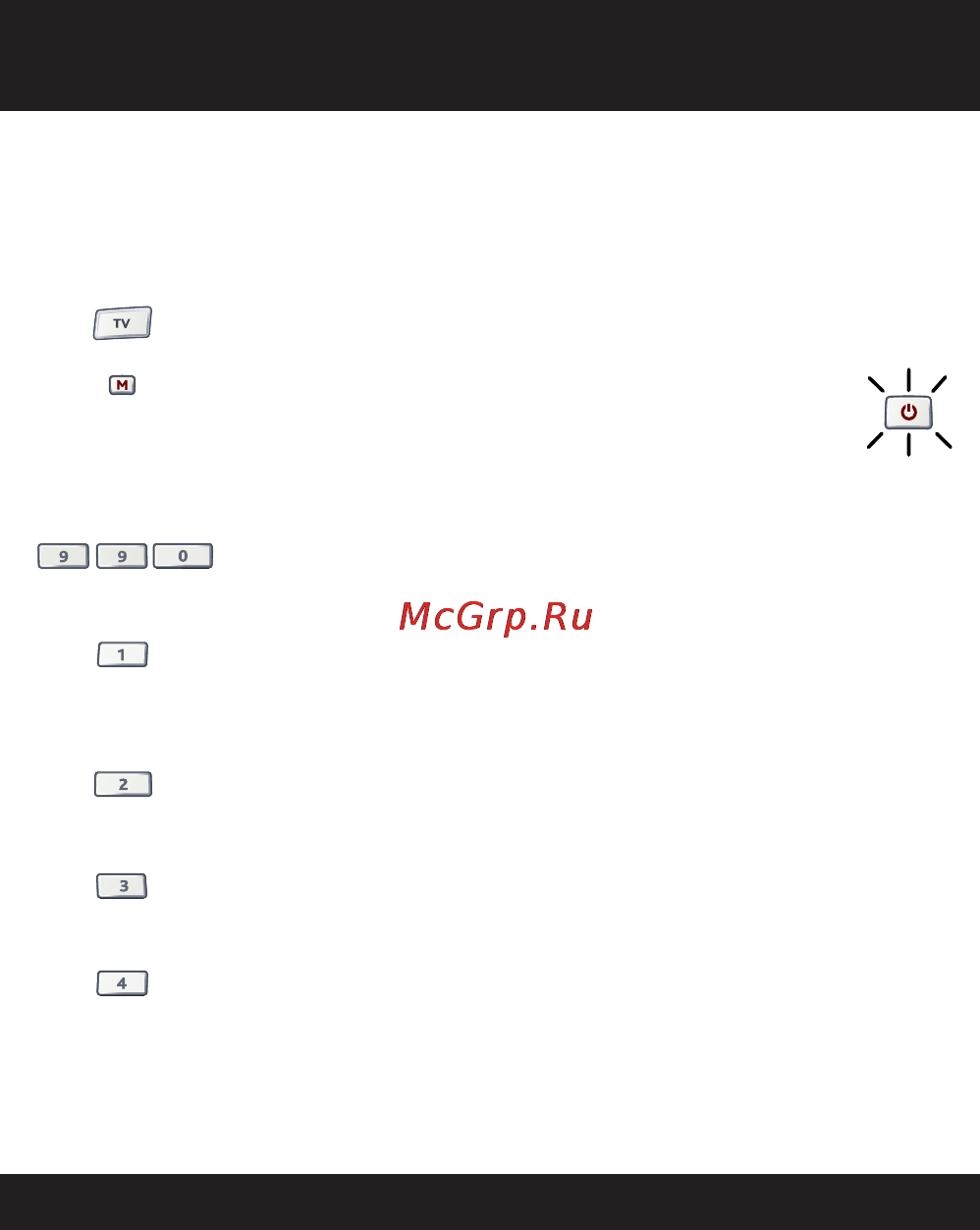One For All Comfort URC 7950 [7/39] Краткий справочник по кодам