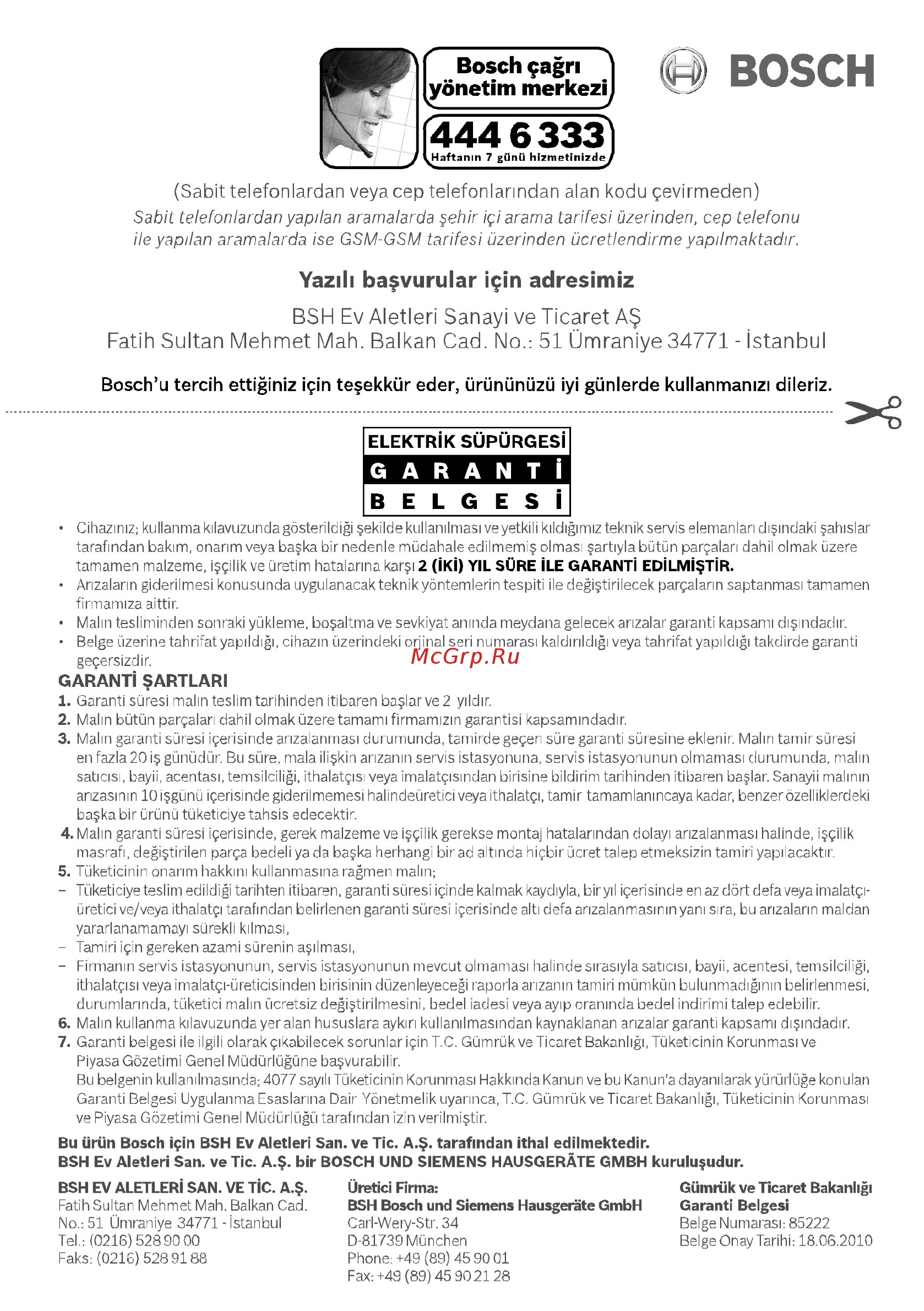 Bosch BSGL32480 Инструкция по эксплуатации онлайн [131/140] 28589