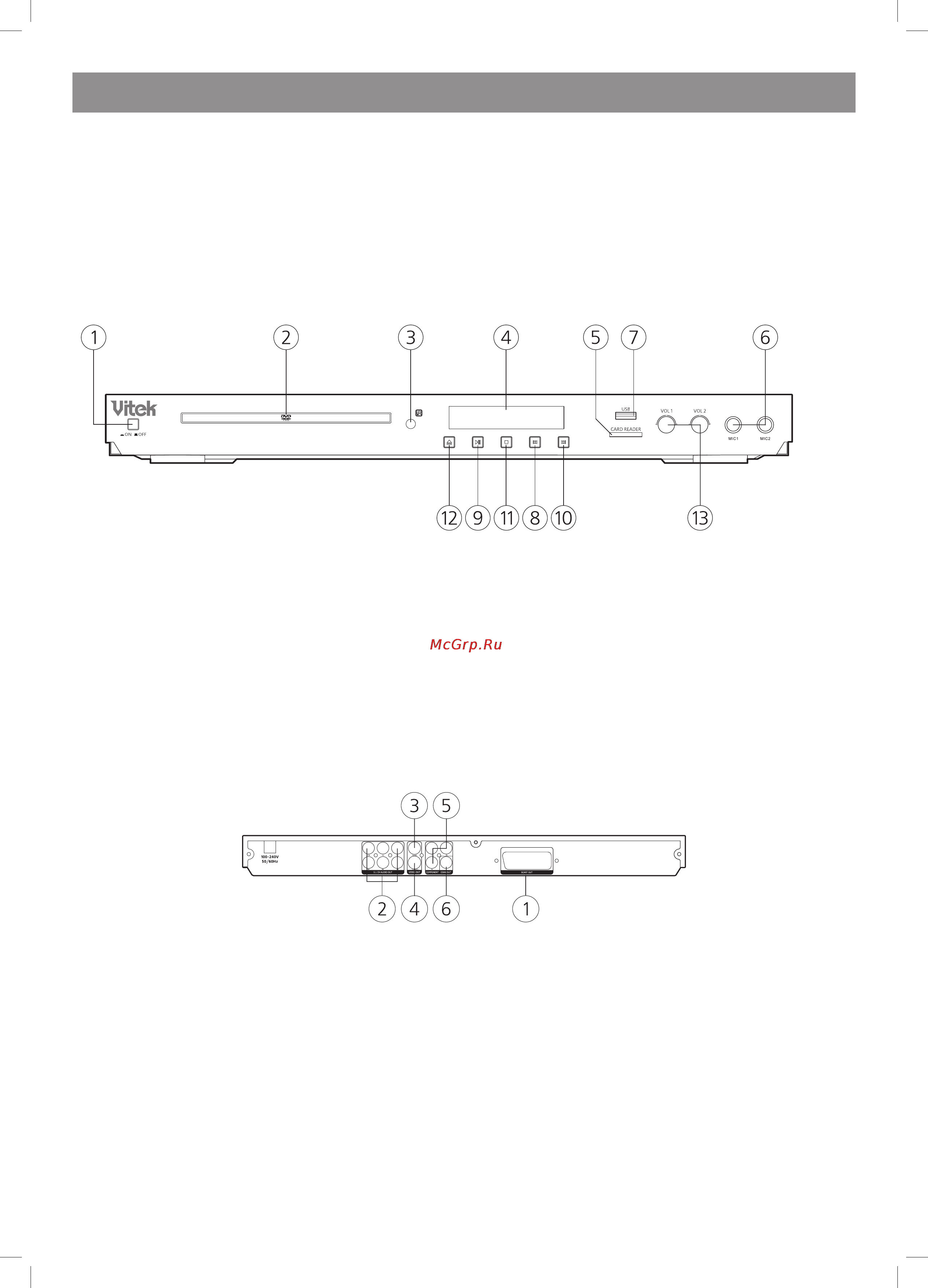 Vitek VT-4079 BK [31/72] Україньский