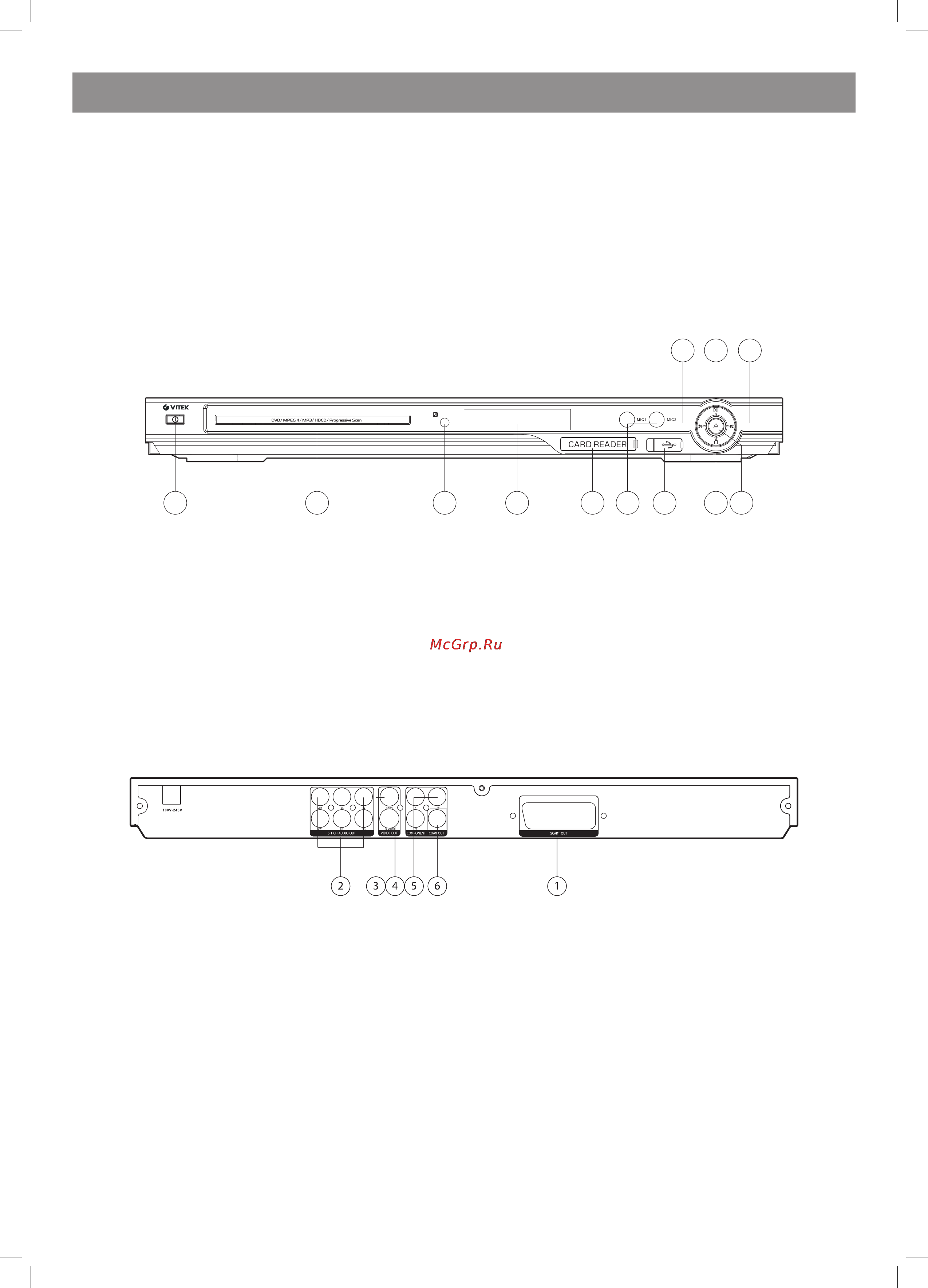Vitek VT-4076 SR [31/72] Україньский