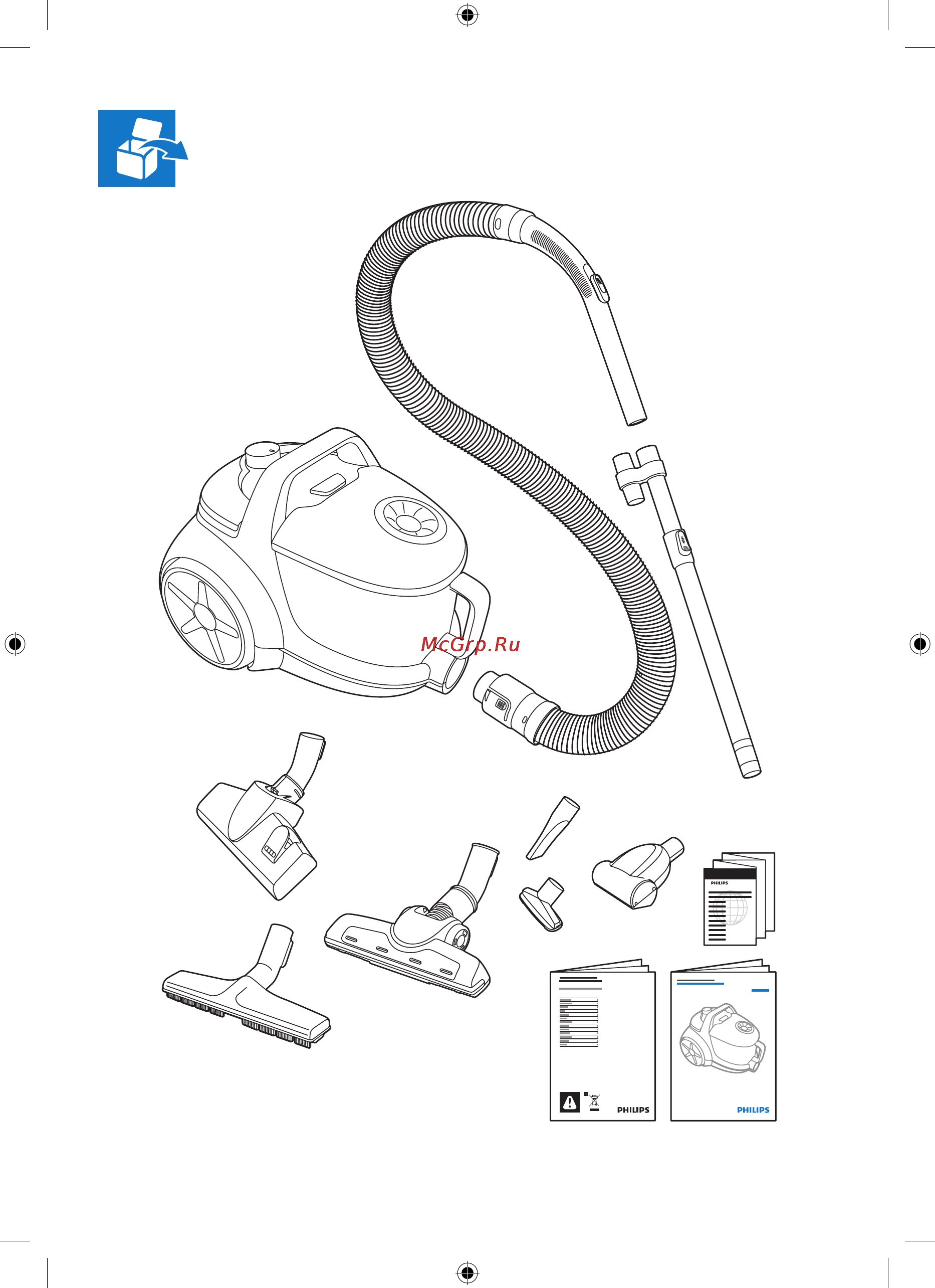 Philips FC8632/01 PowerPro Active Инструкция по эксплуатации онлайн [4/12] 28649