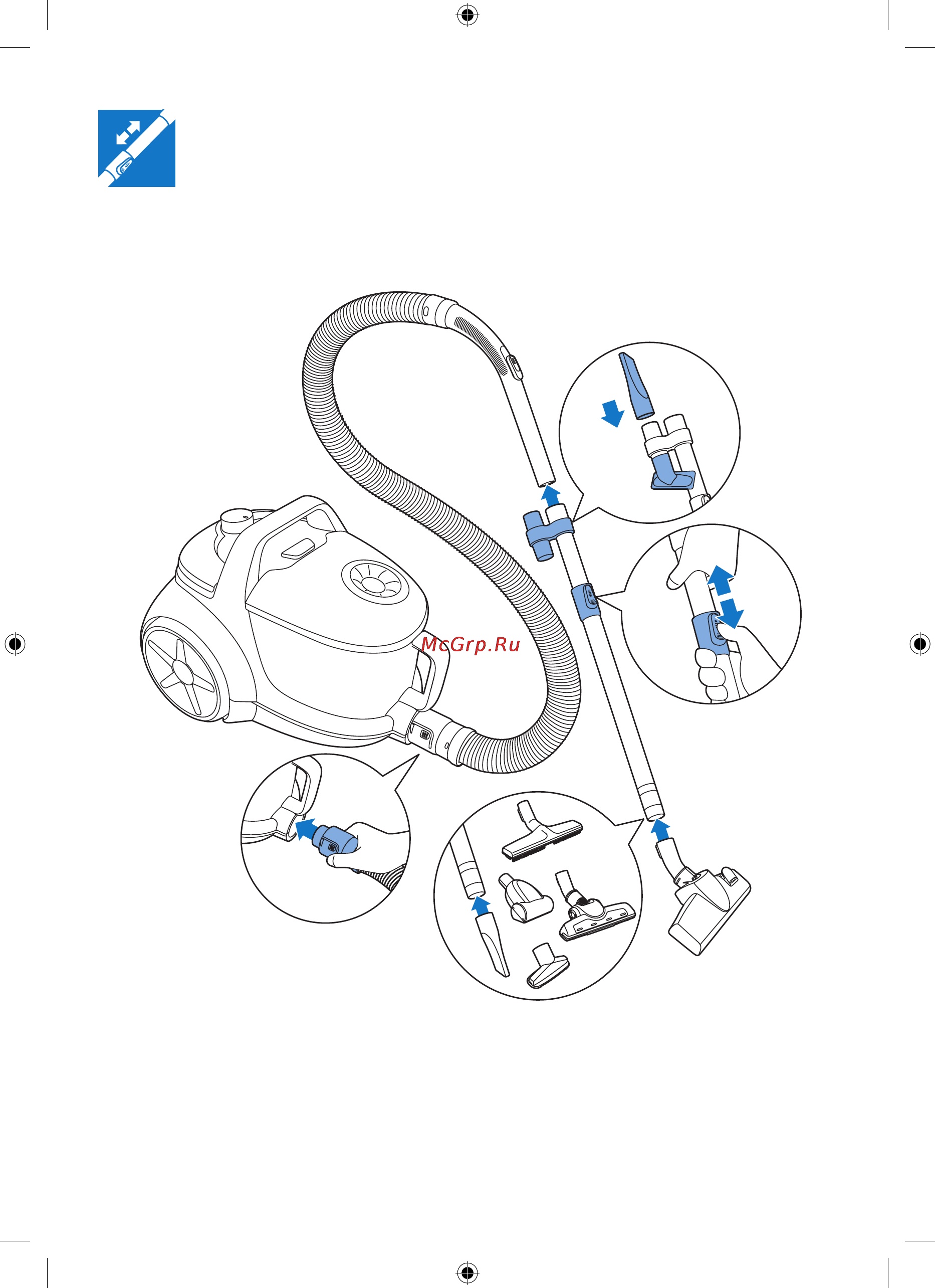 Philips FC8632/01 PowerPro Active Инструкция по эксплуатации онлайн [5/12] 28649