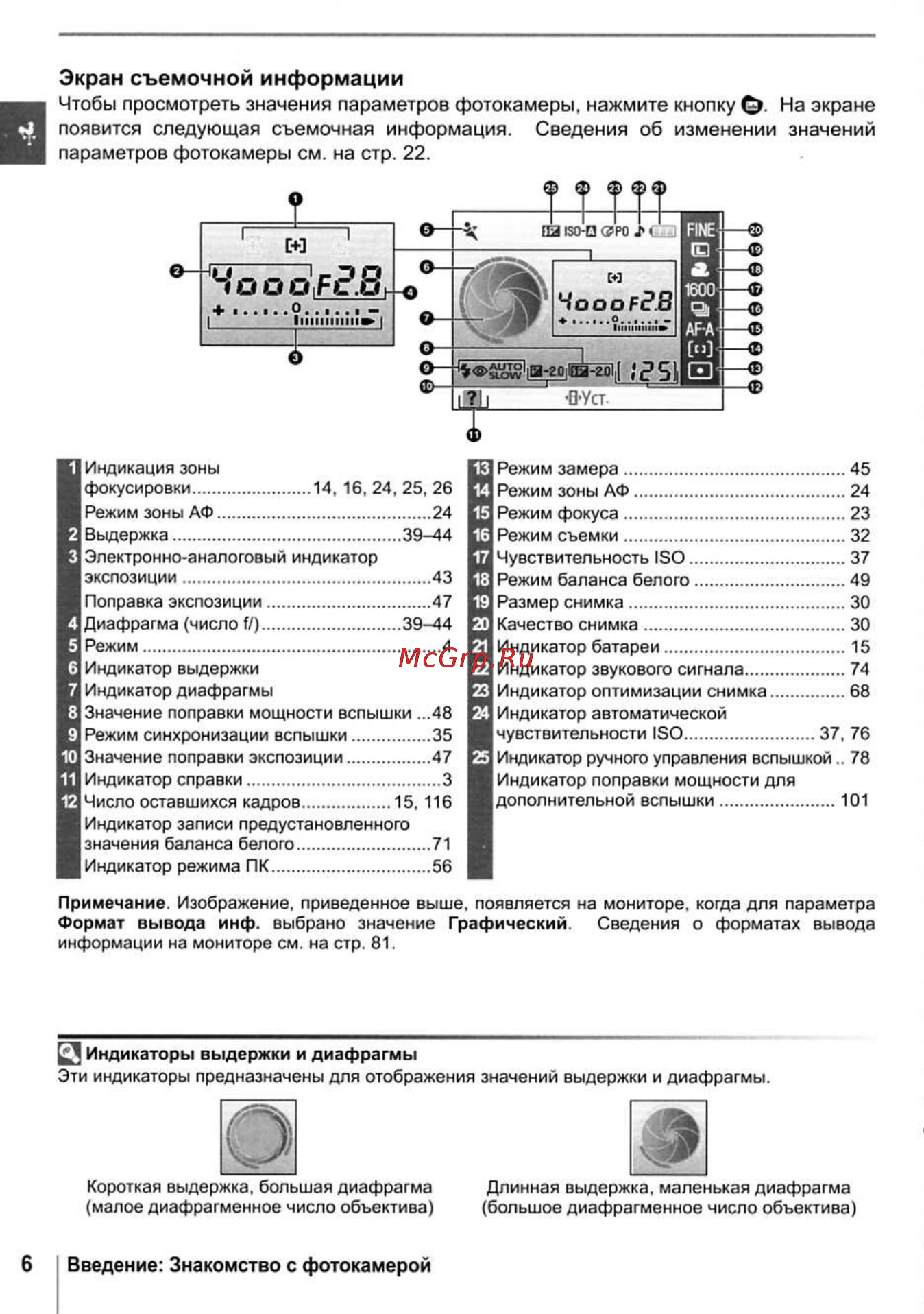 Nikon D40X [18/138] Экран съемочной информации