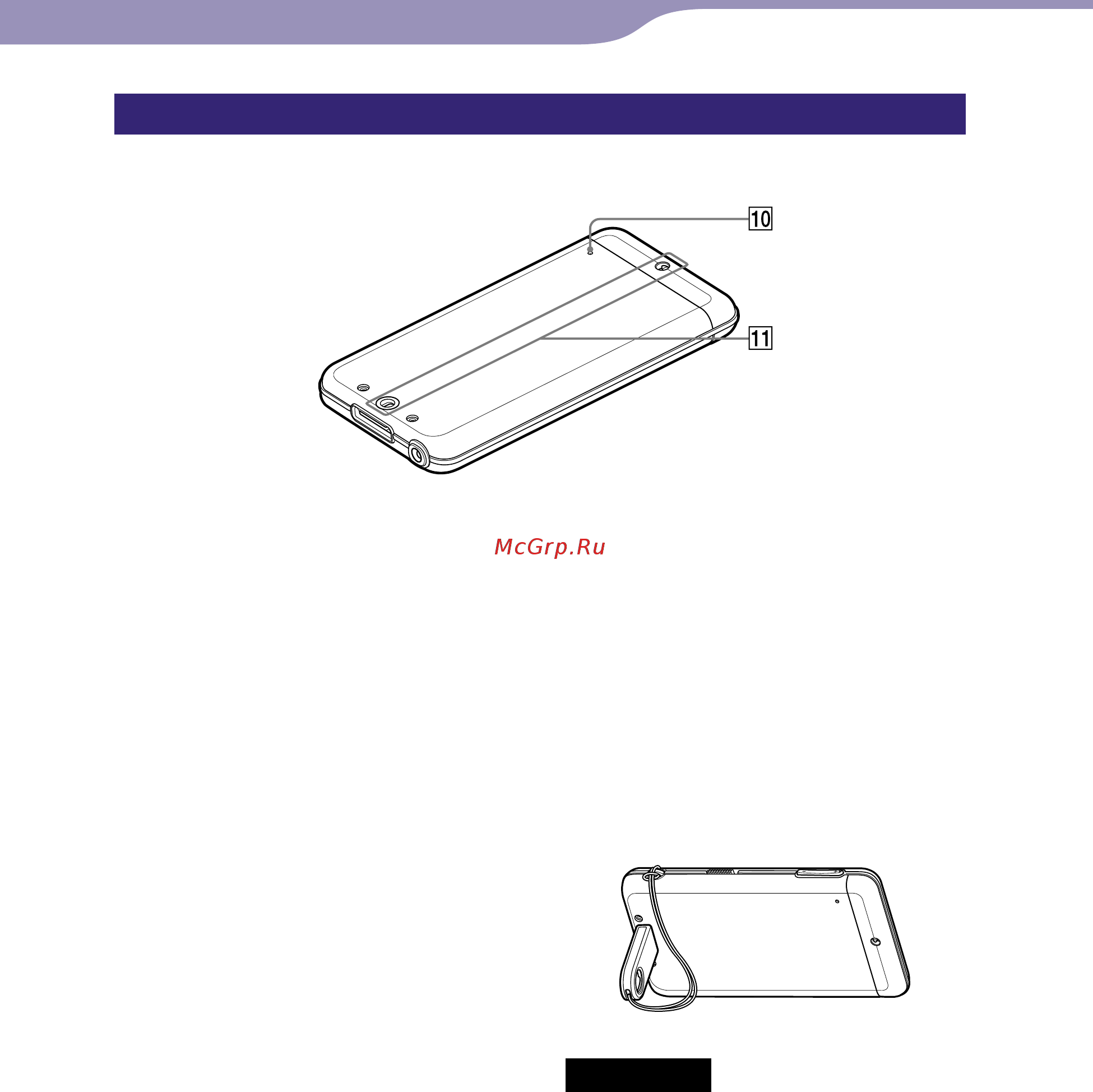 Sony NWZ-A728(8Gb)Bl [12/132] Вид сзади