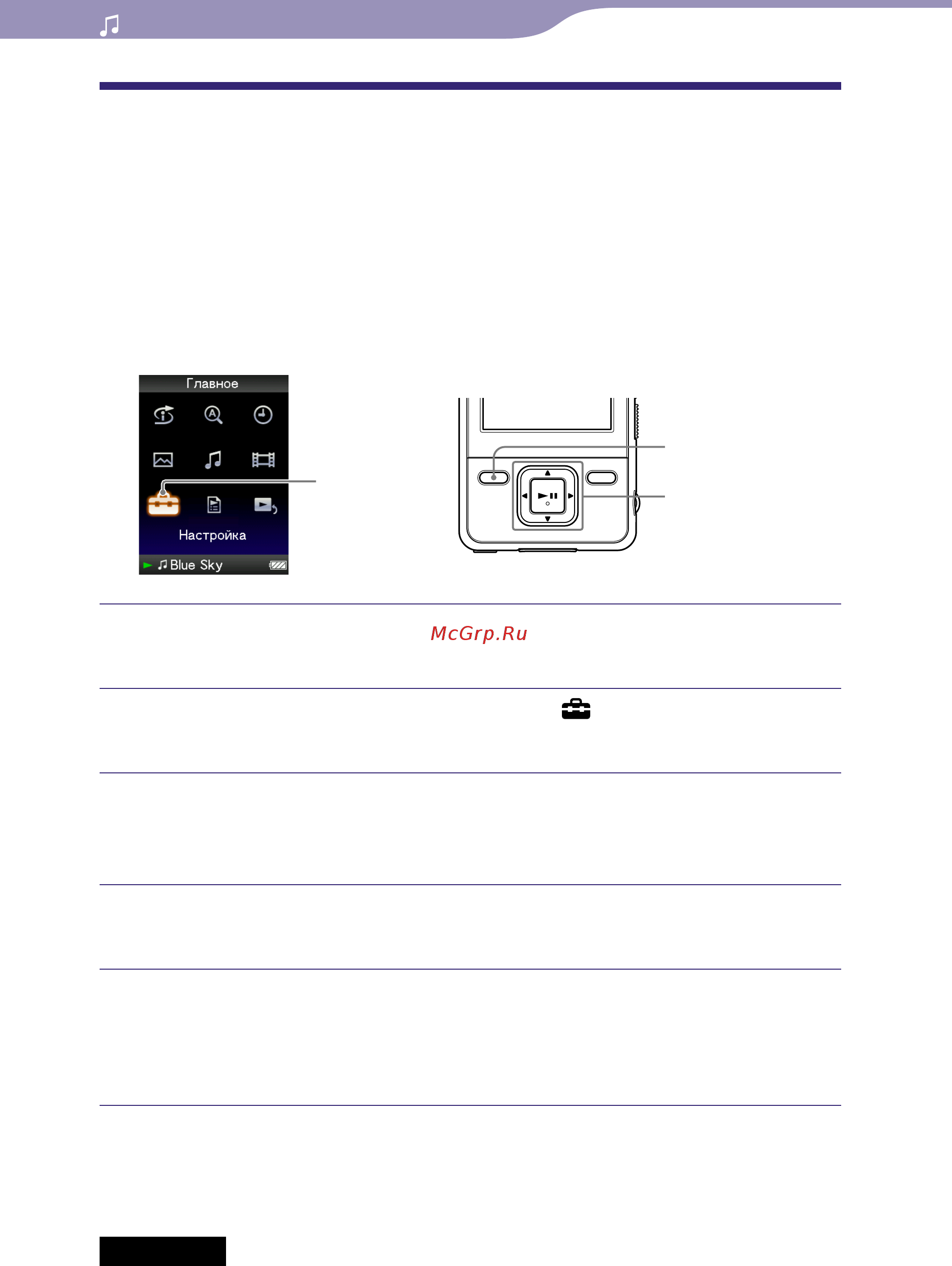Sony NWZ-A728 [40/132] Отображение экрана текущая композиция при каждом переключении композиции вспл экран новаяк