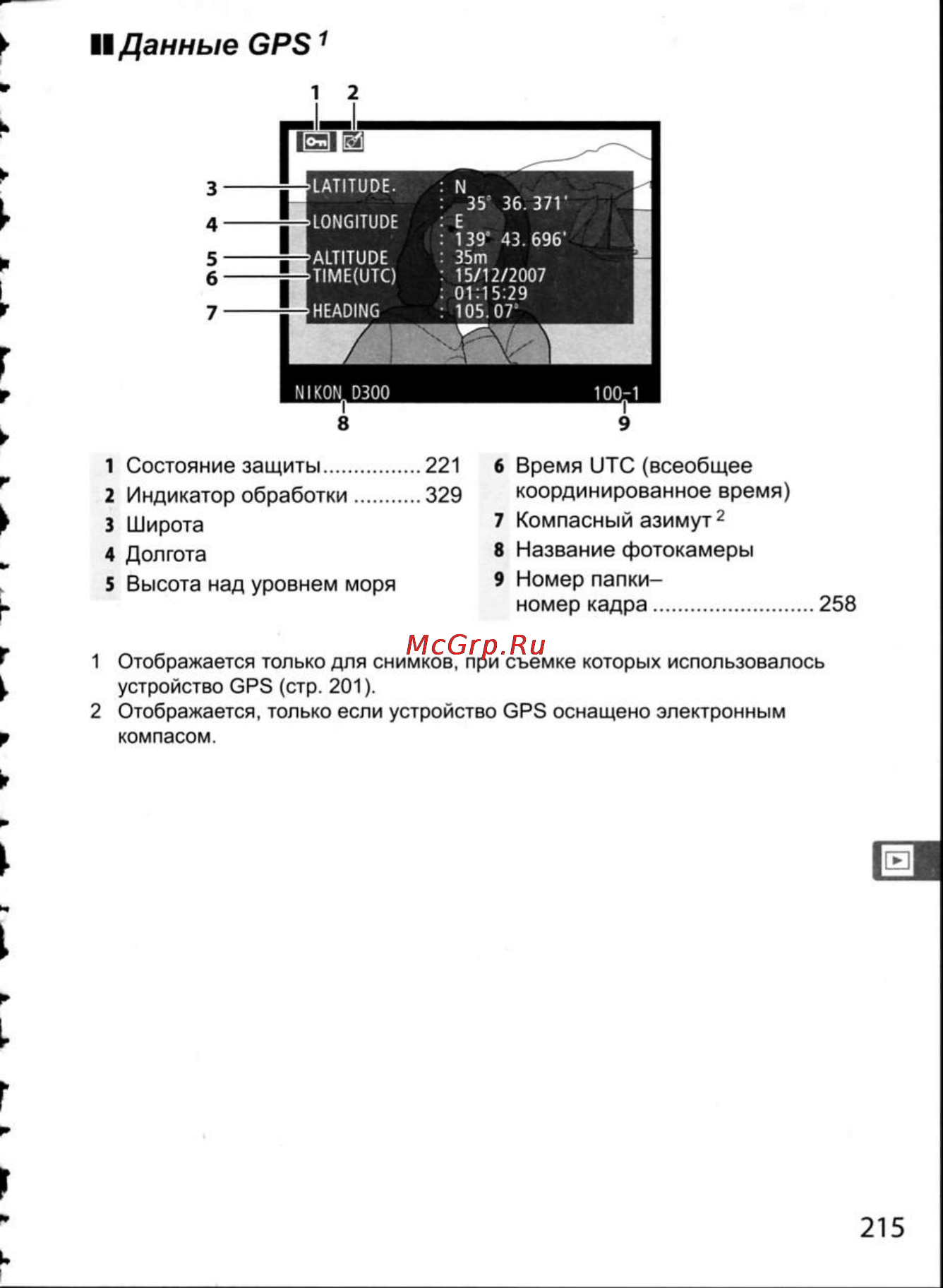 Nikon D300 [241/448] Ii данные gp