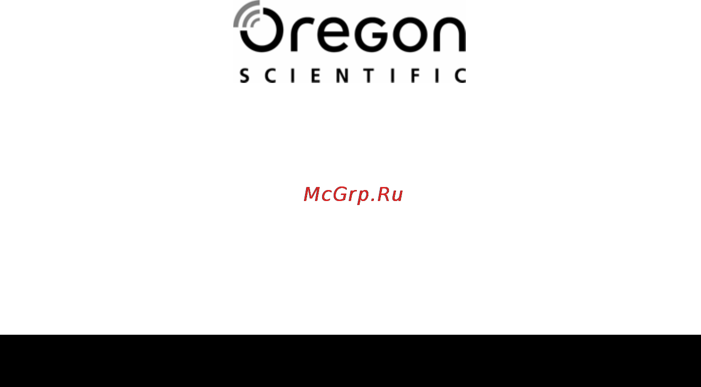Oregon Scientific RM 939P-T [2/21] Проекционные часы