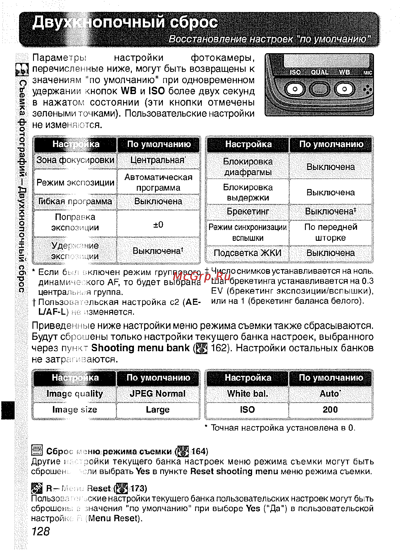 Nikon D2H [140/259] Опочный сброс