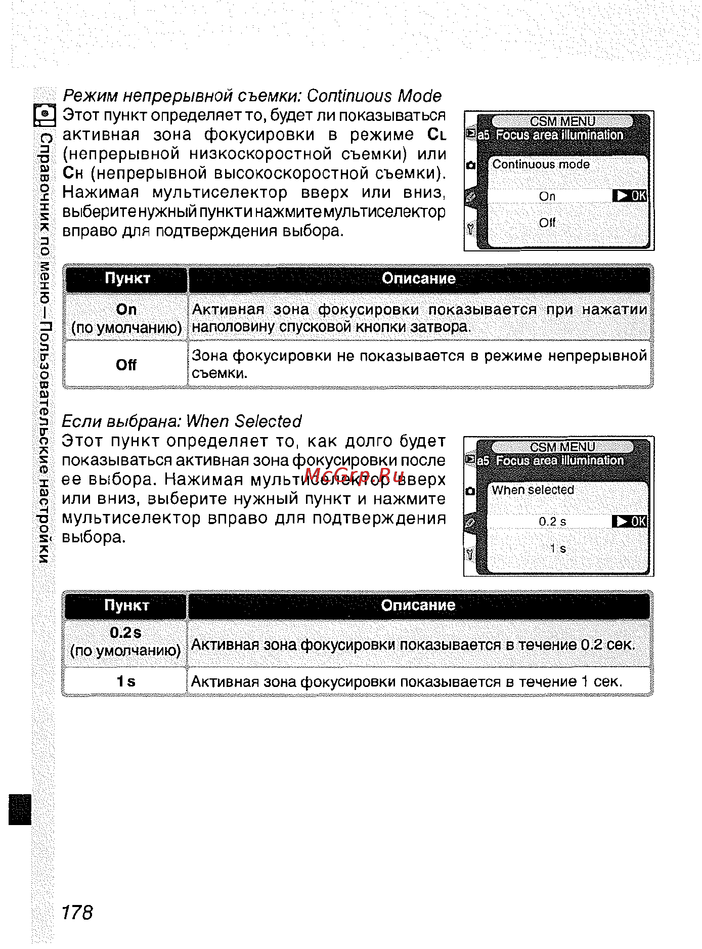 Nikon D2H Инструкция по эксплуатации онлайн [189/259] 28897