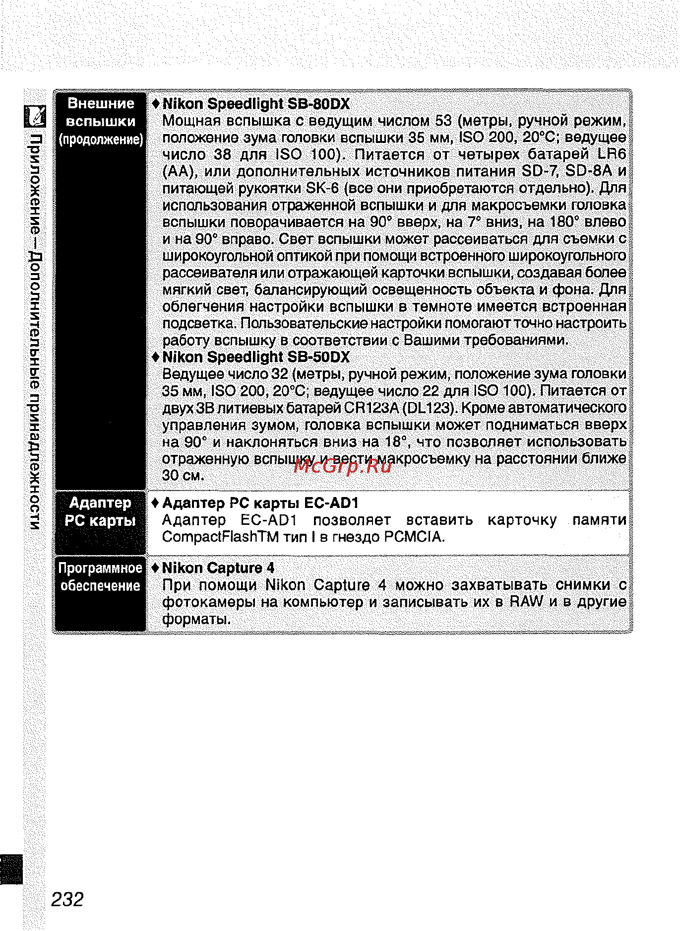 Nikon D2H [243/259] Продолжение