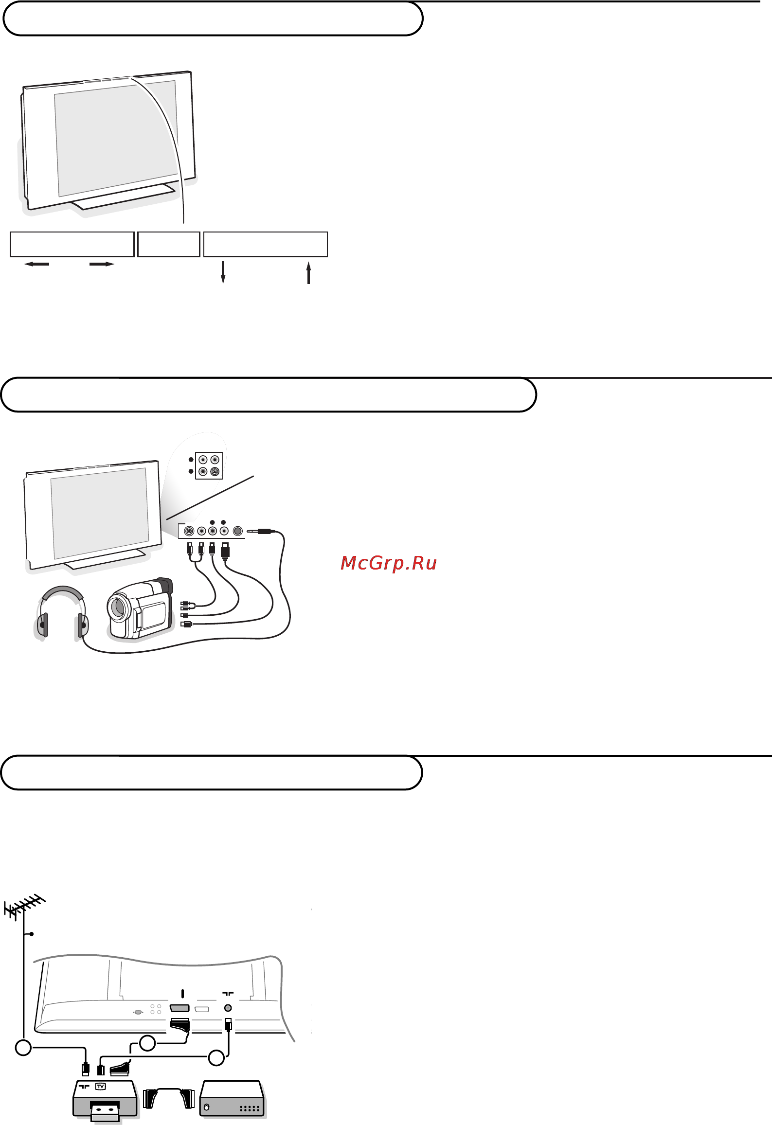 Philips 30PF9946 [9/18] Кнопки на верхней панели телевизора