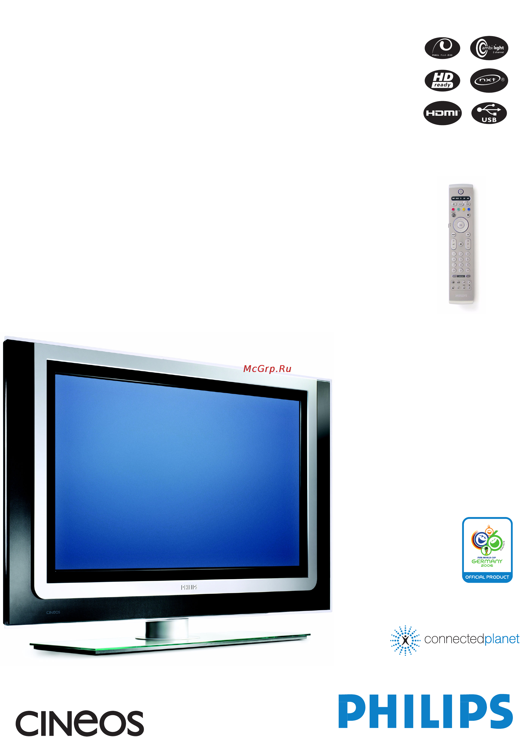 Philips 42PF9730 Инструкция по эксплуатации онлайн