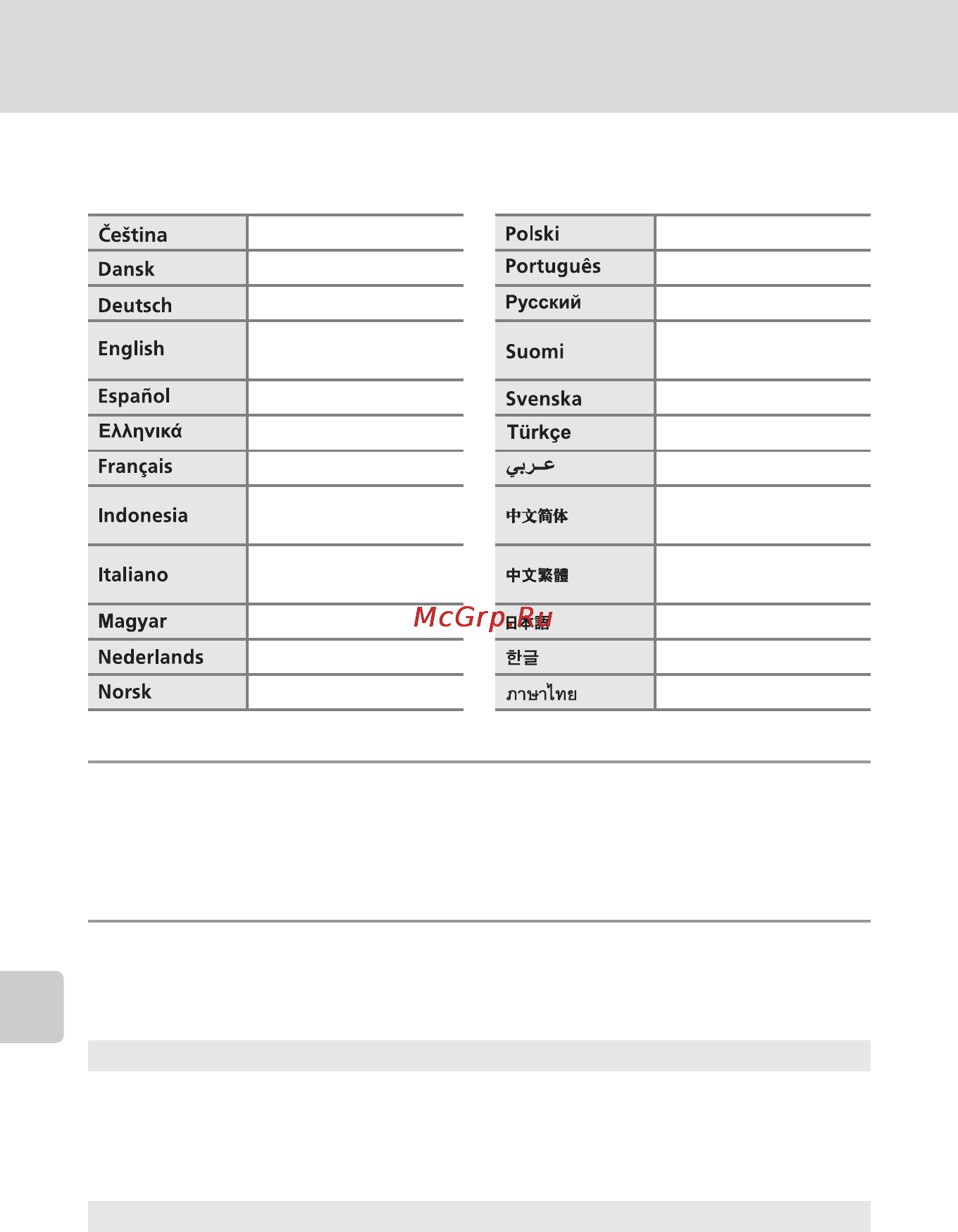 Nikon Coolpix S550 [130/164] Язык language