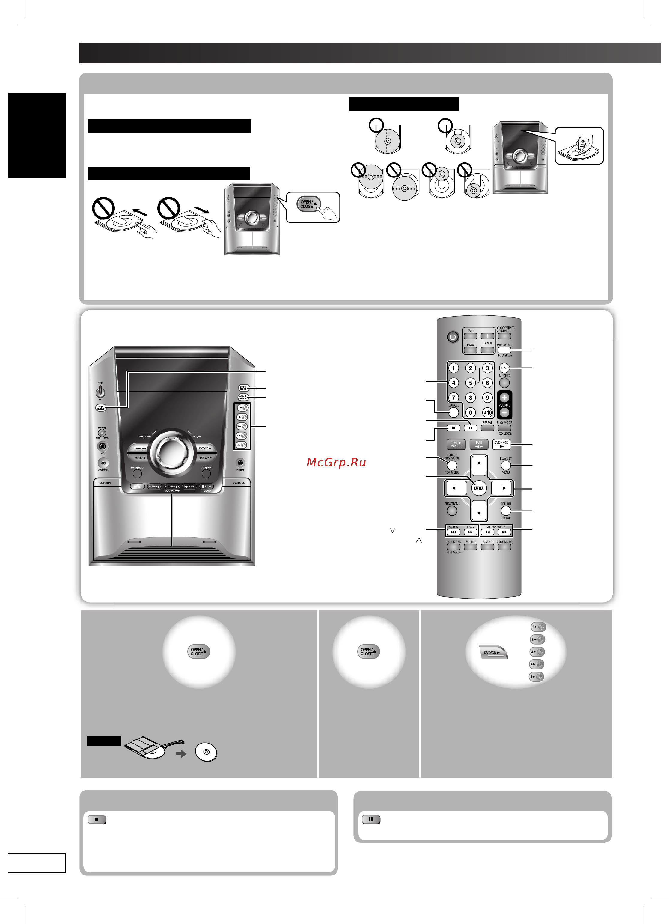 Panasonic SC-VK450 [63/72] Диски основні функції відтворення