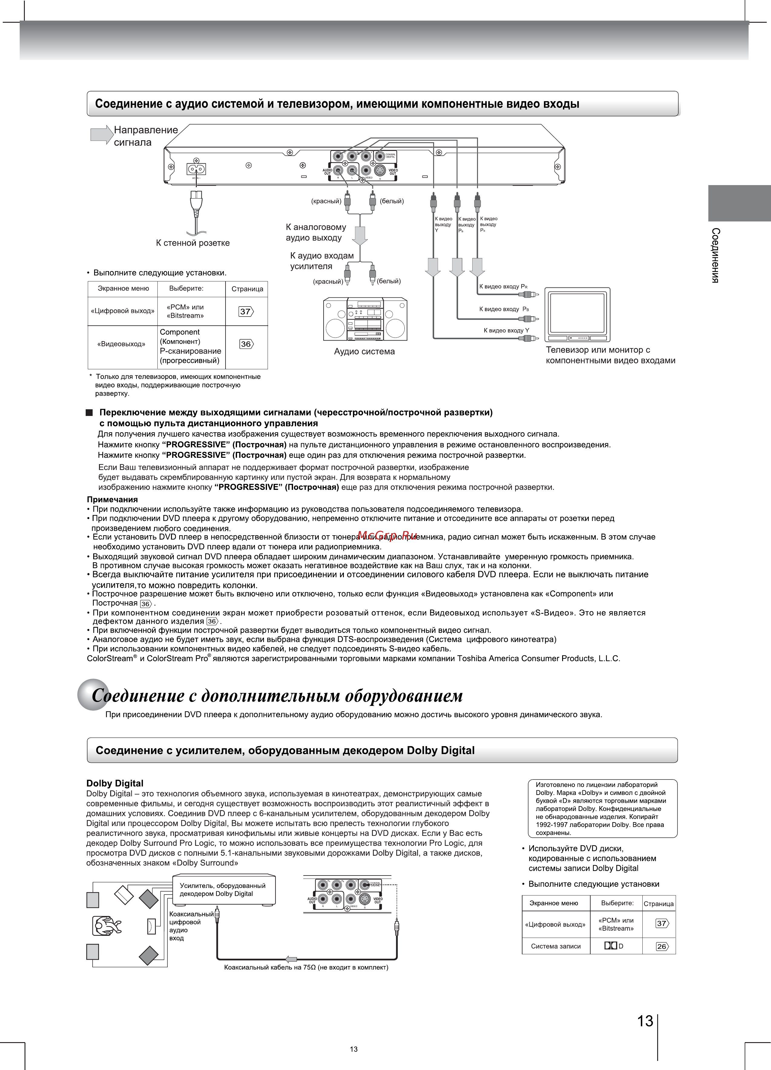 Toshiba SD-K670SV [13/44] Sd k670sr p13 pdf