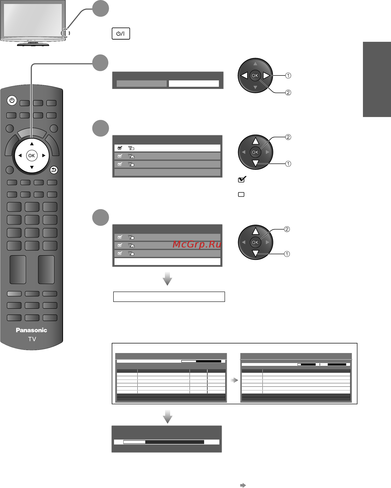 Panasonic TX-LR32 U20 [11/64] Автонастройка