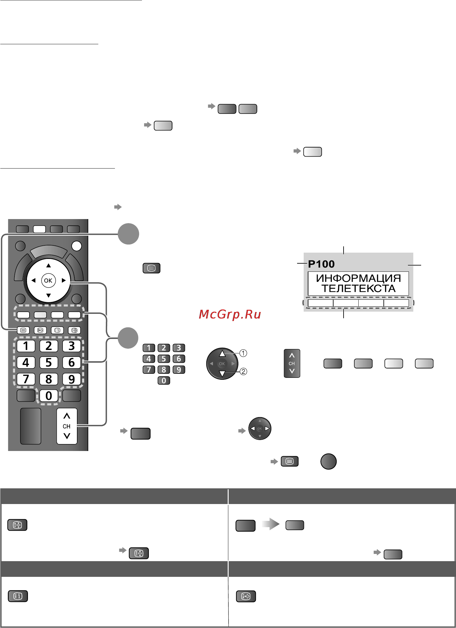 Panasonic TX-LR32 U20 [18/64] Услуги телетекста представляют собой текстовую информацию предоставляемую вещательными компаниями функции различаются в зависимости от вещательной компании