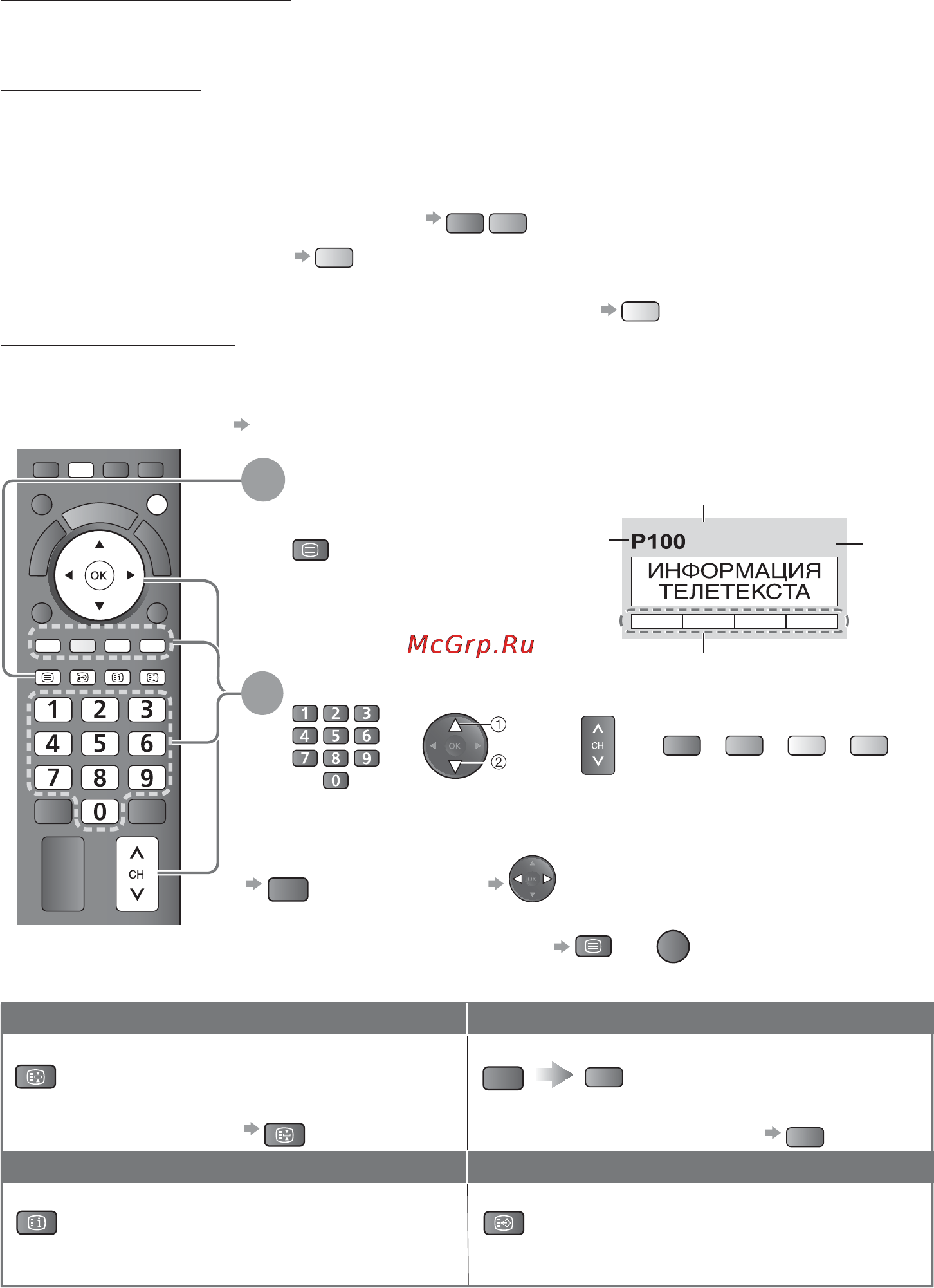 Panasonic TX-LR37 U20 [18/64] Просмотр телетекста