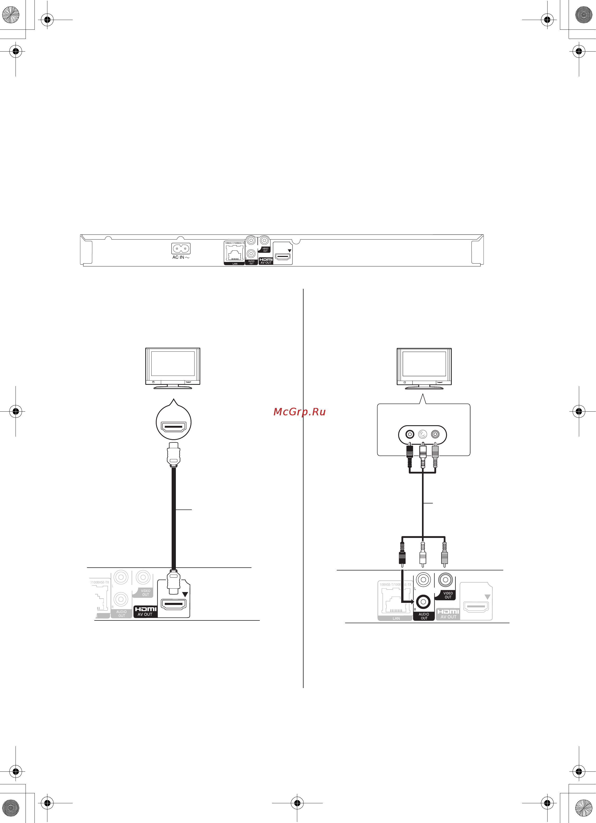 Panasonic DMP-BD75EE-K [40/68] Hdmi av out video out