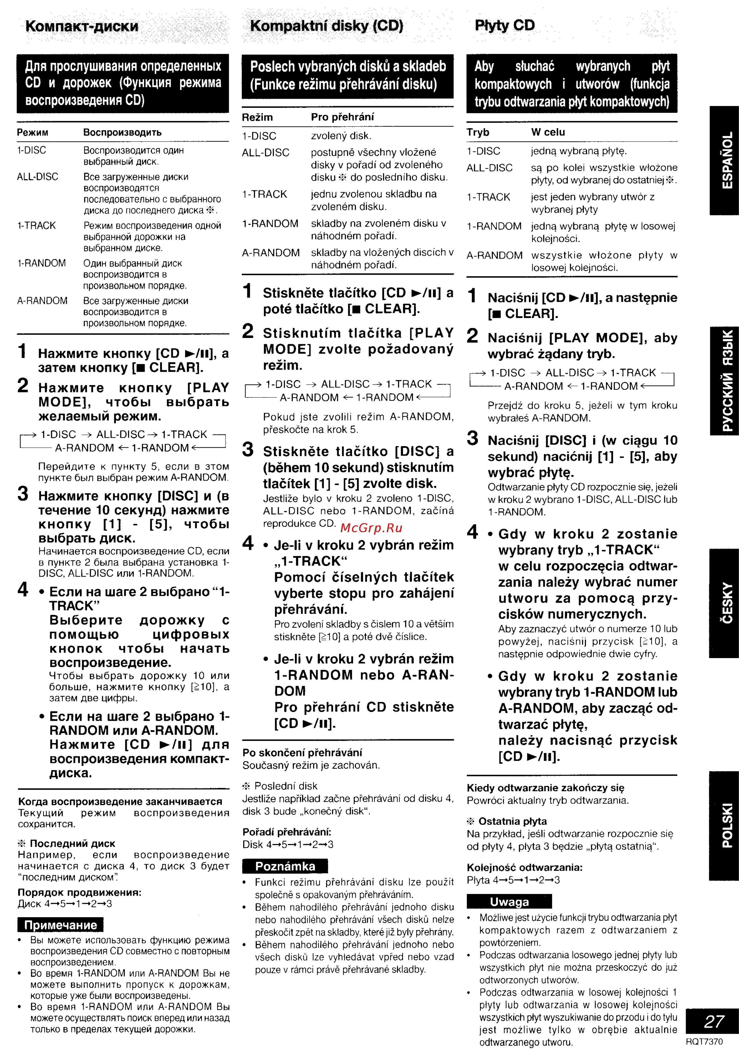 Panasonic SC-PM19 [21/47] Компакт диски kompaktní disky cd ptyty cd