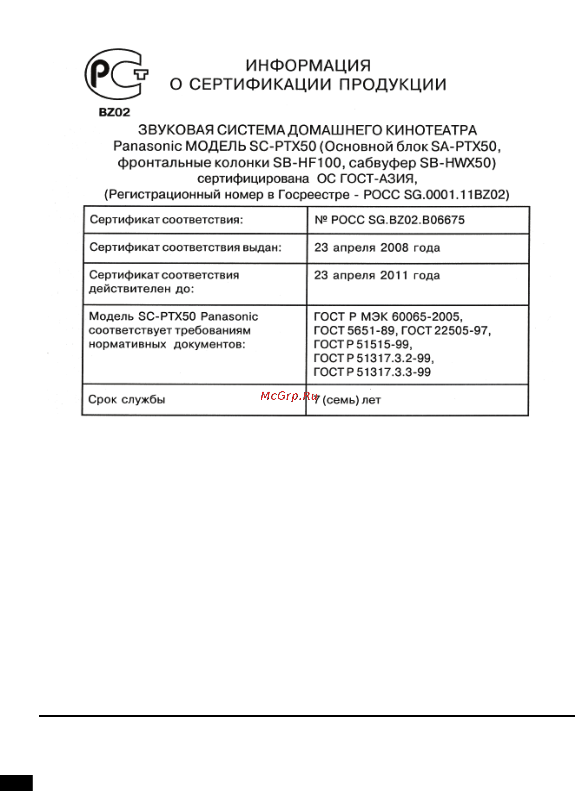 Panasonic SC-PTX50 Инструкция по эксплуатации онлайн [40/80] 29265